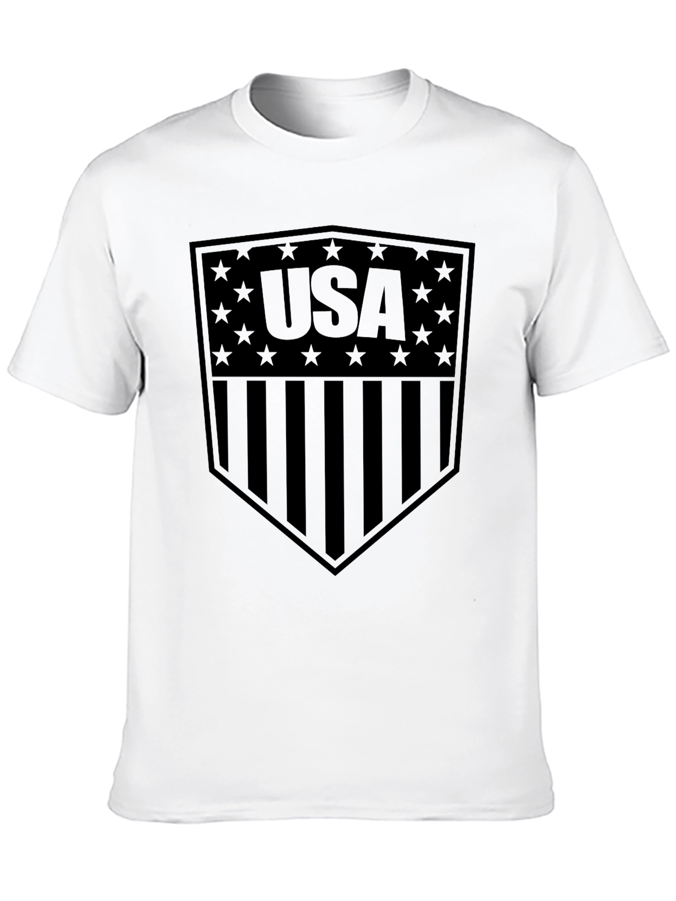 USA Shield Graphic T-Shirt - Patriotic American Pride