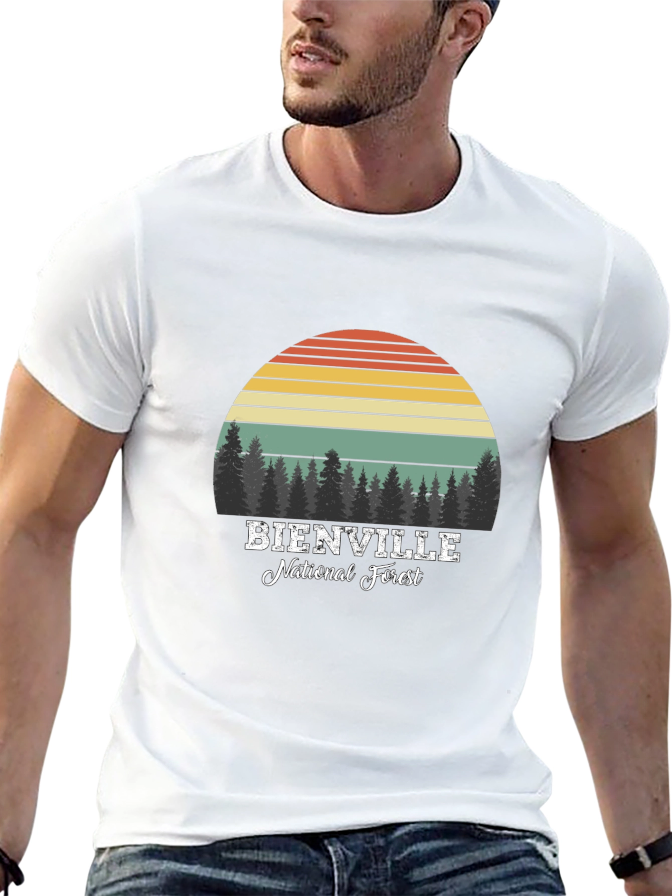 Bienville National Forest Sunset T-Shirt