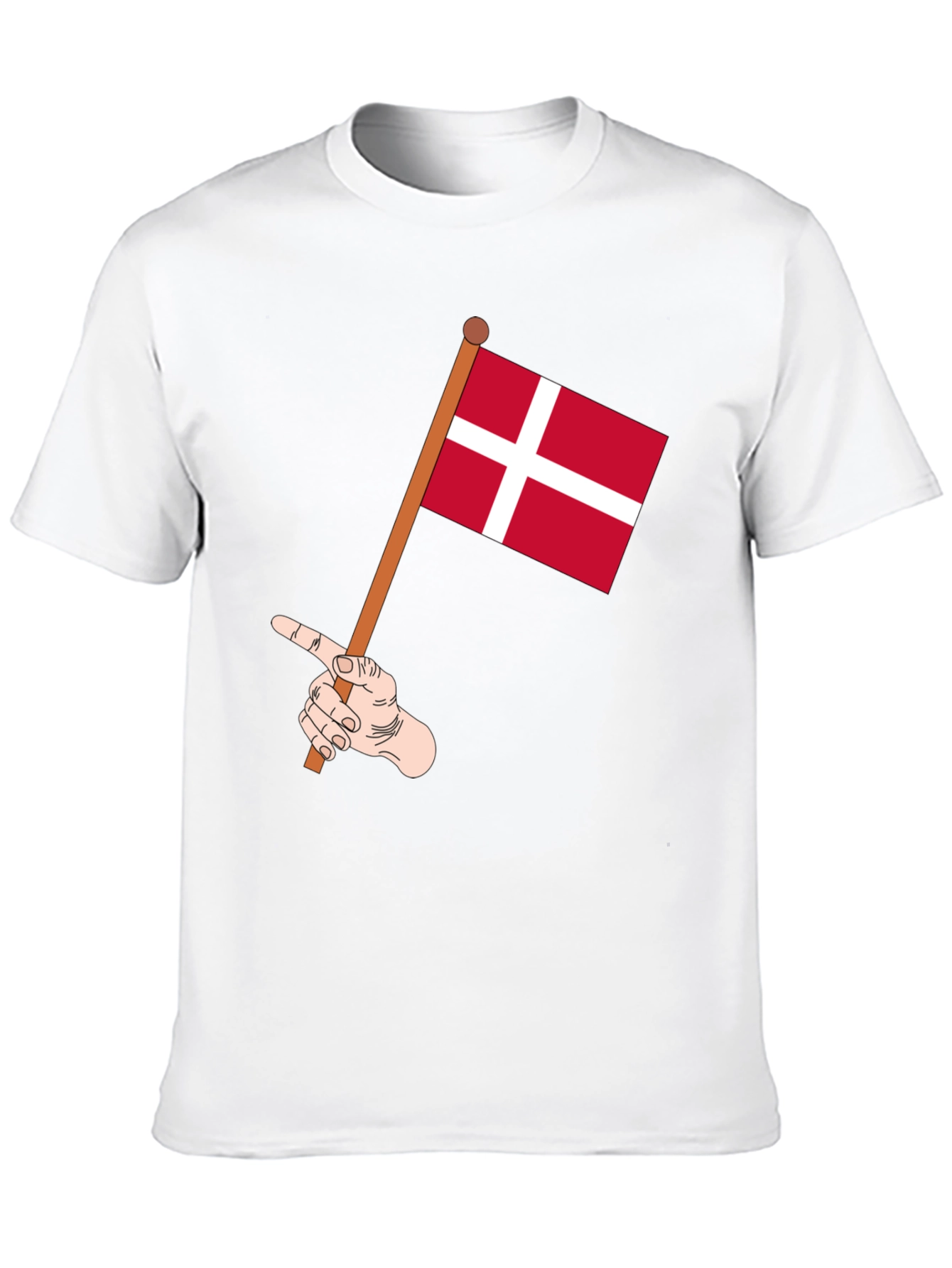 Danish Pride Tee: Denmark Flag T-Shirt