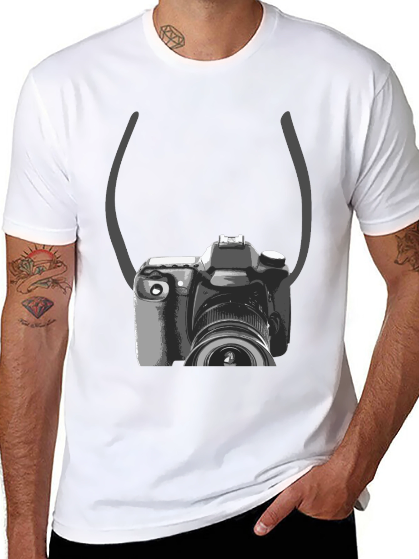 Photographers Choice: Camera Graphic Tee