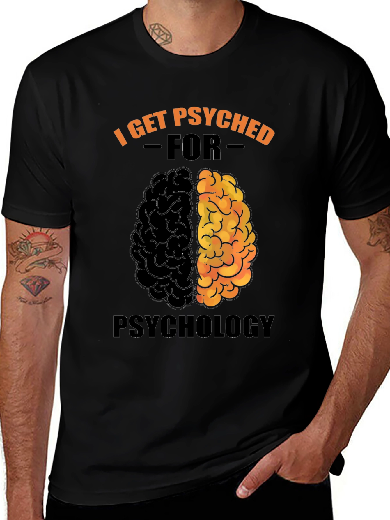 Psychology Brain T-Shirt
