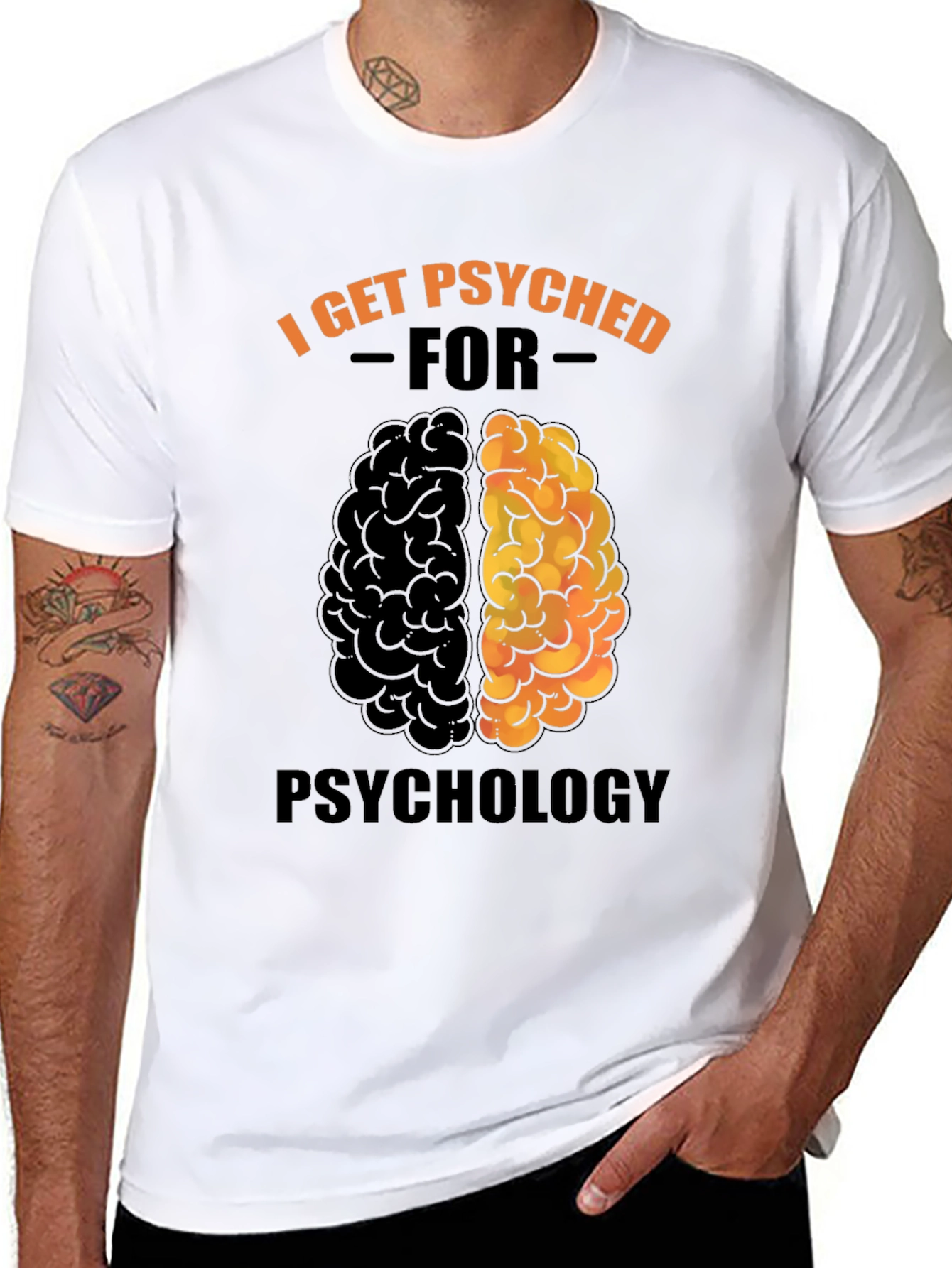 Psychology Brain T-Shirt