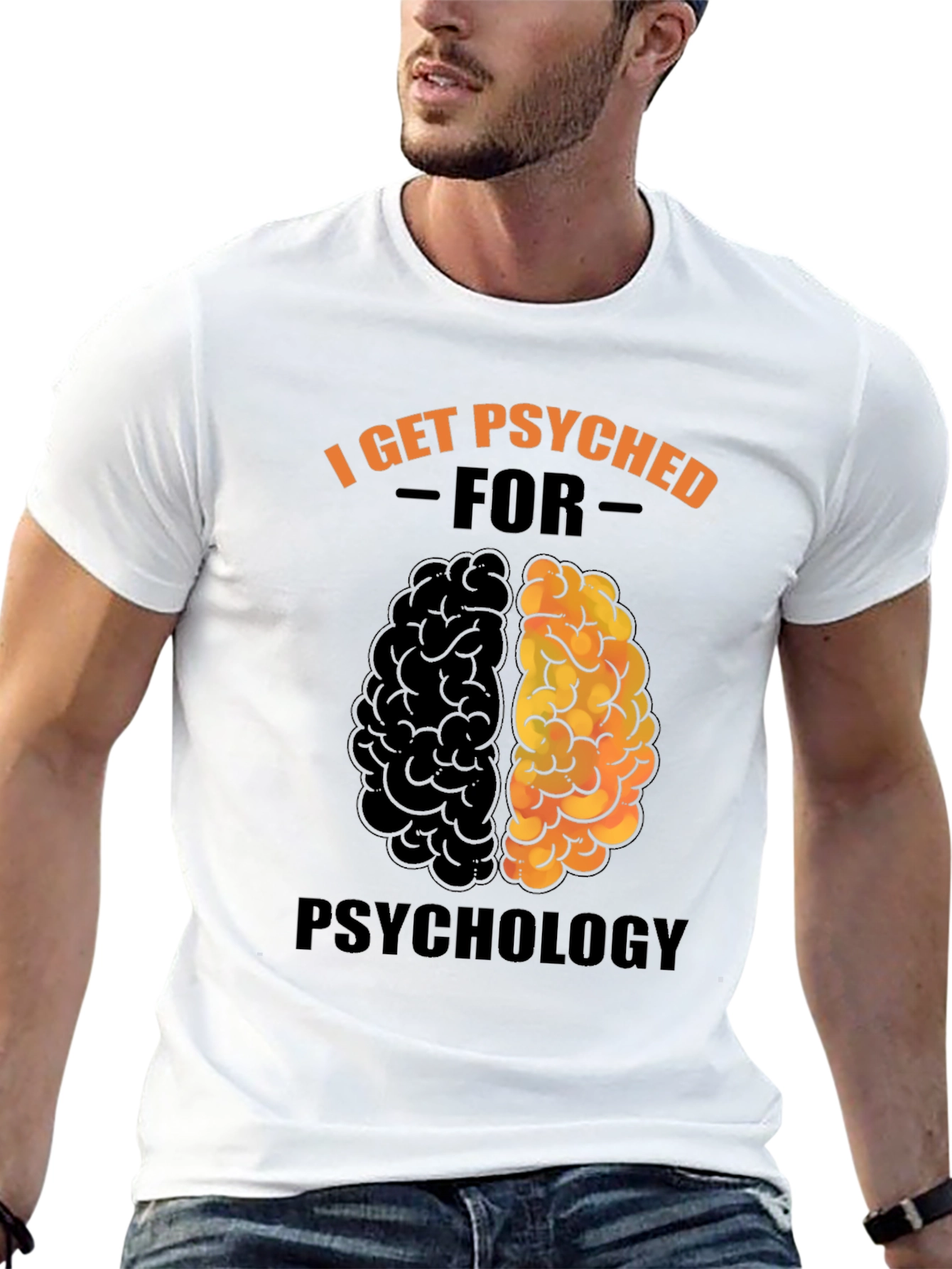 Psychology Brain T-Shirt