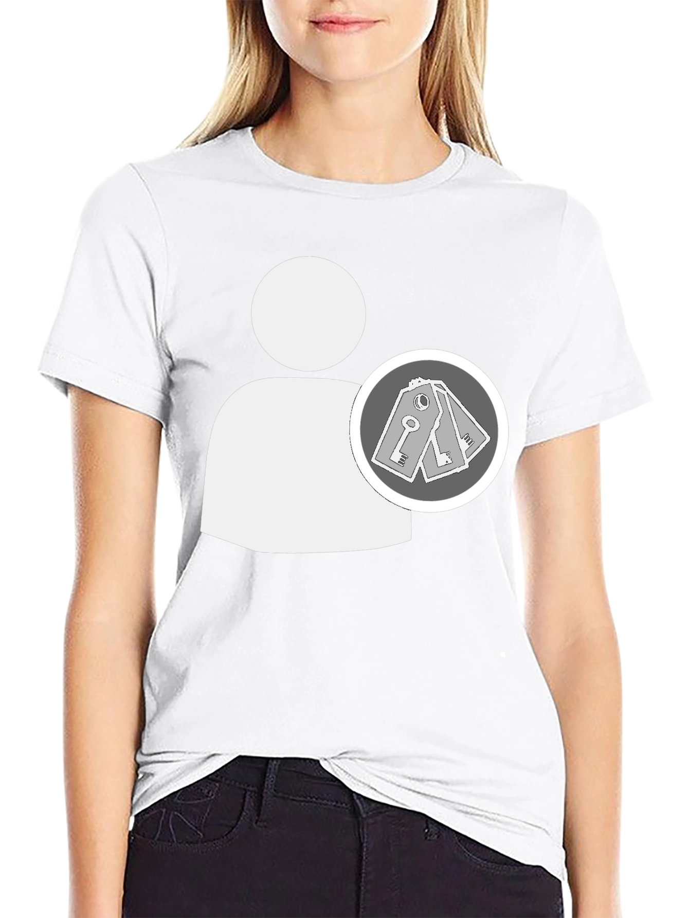 Access Granted Graphic Tee - Black Cotton Comfort