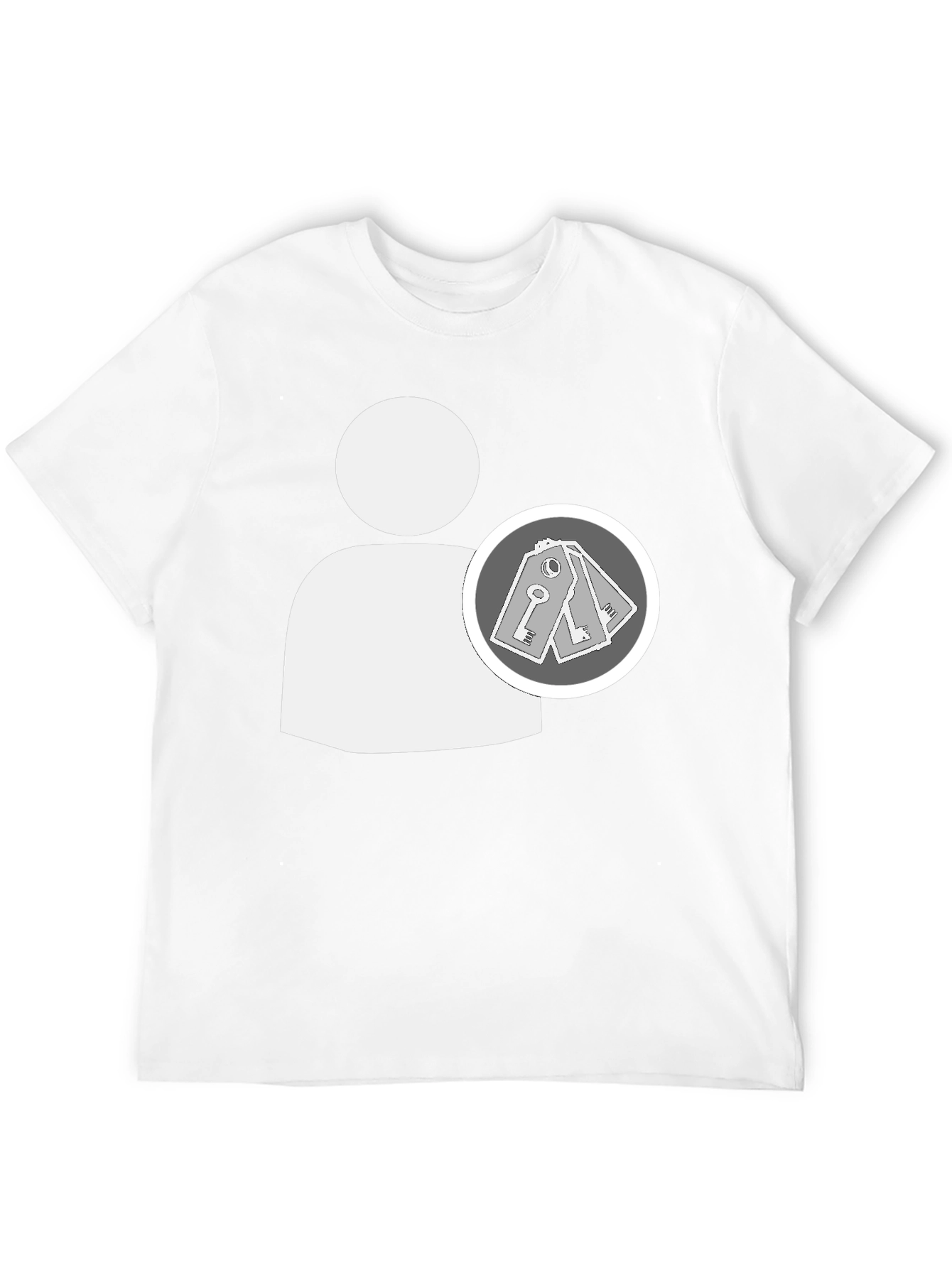 Access Granted Graphic Tee - Black Cotton Comfort