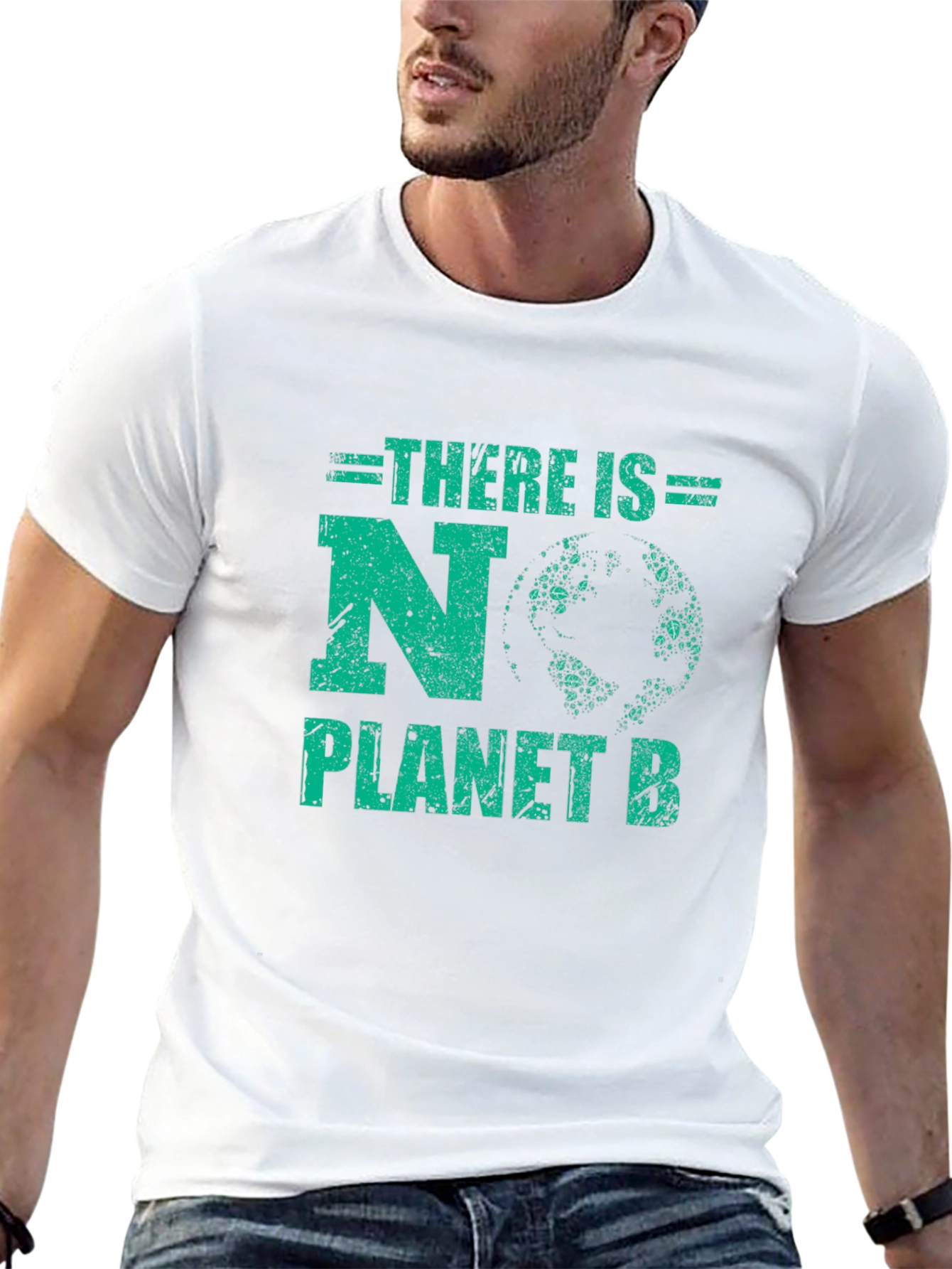 Eco-Friendly No Planet B Graphic T-Shirt