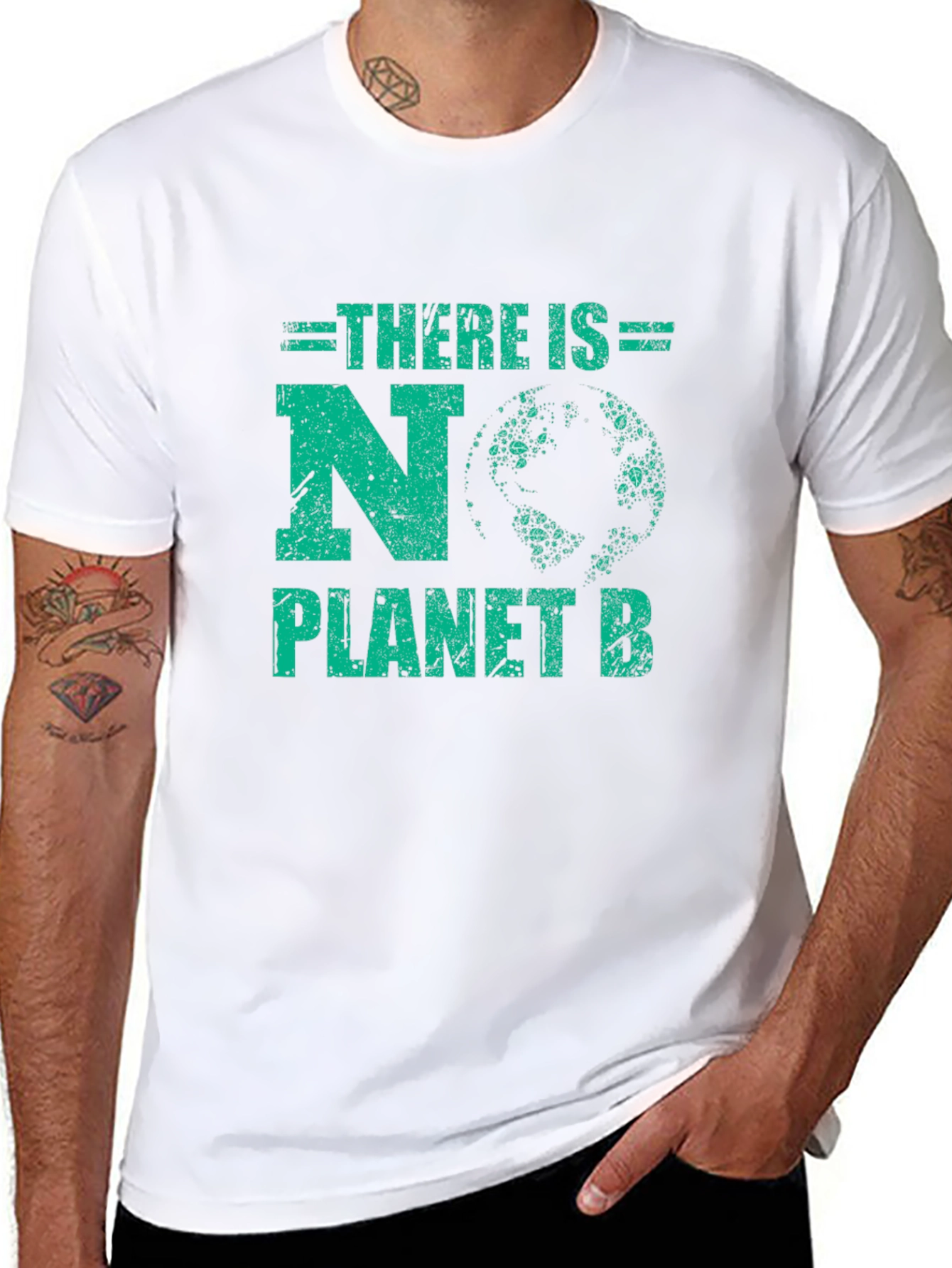 Eco-Friendly No Planet B Graphic T-Shirt