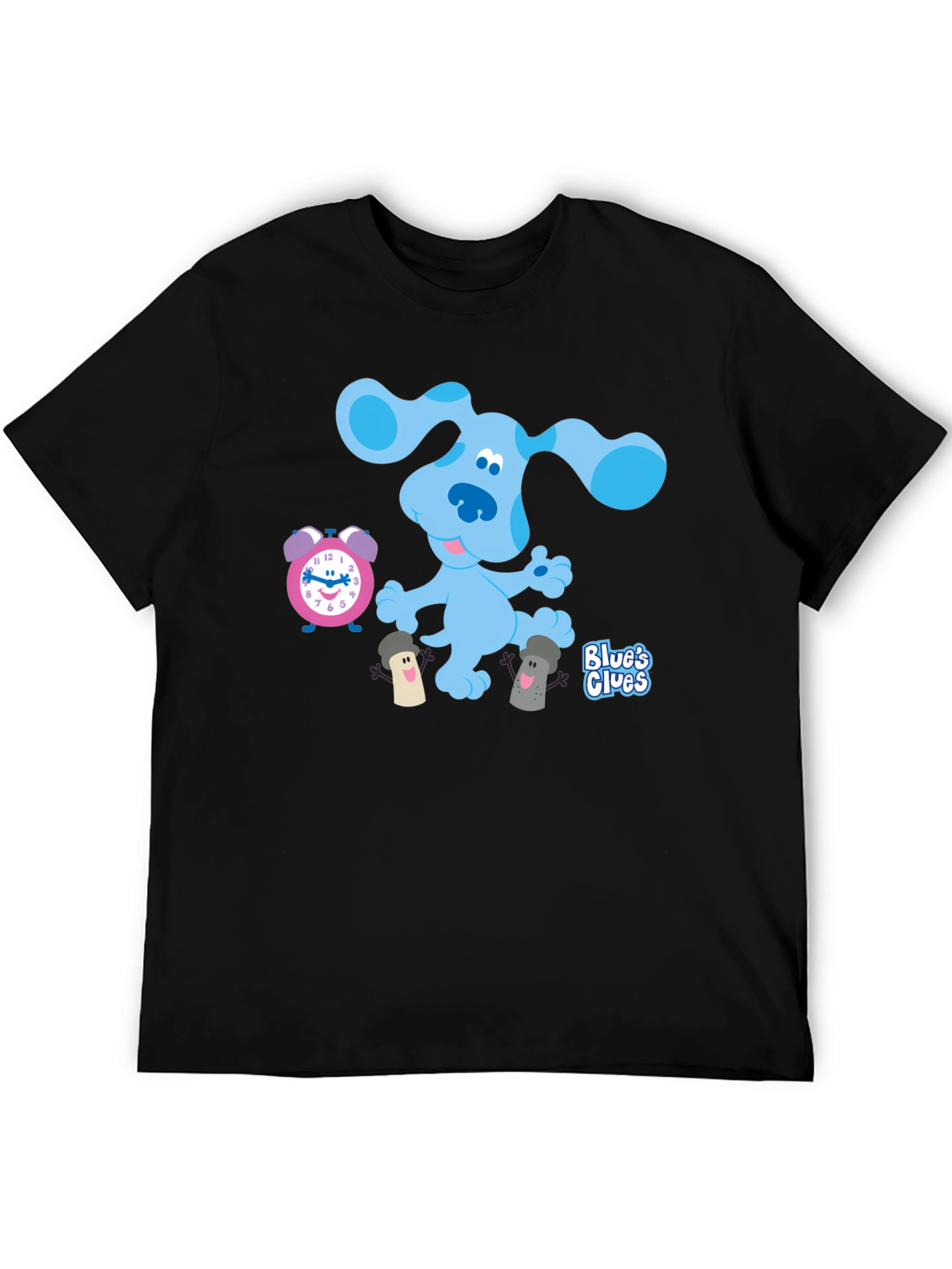 Blues Clues T-Shirt - Cartoon Dog Graphic Tee