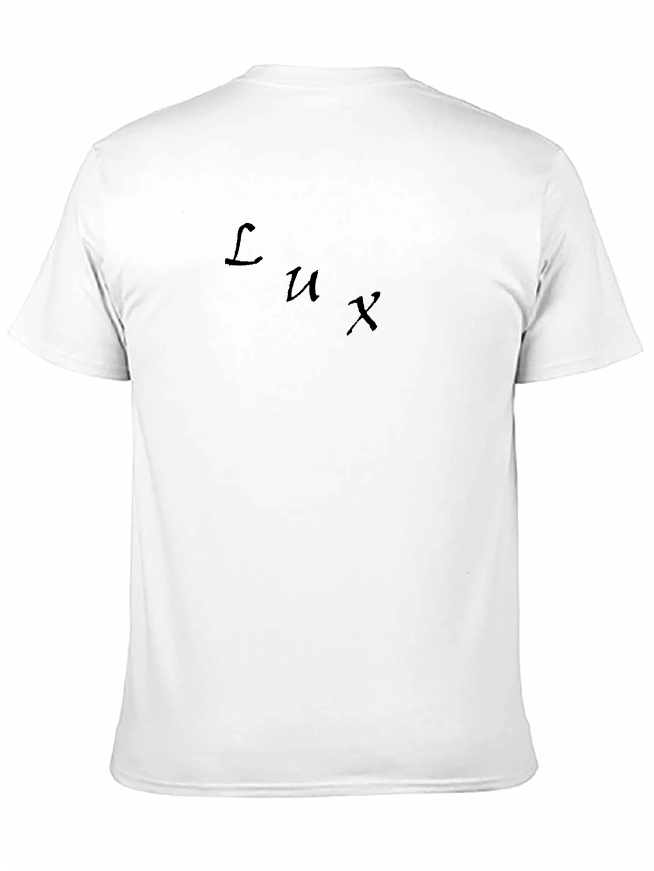 Lux Black T-Shirt - Modern Minimalist Design