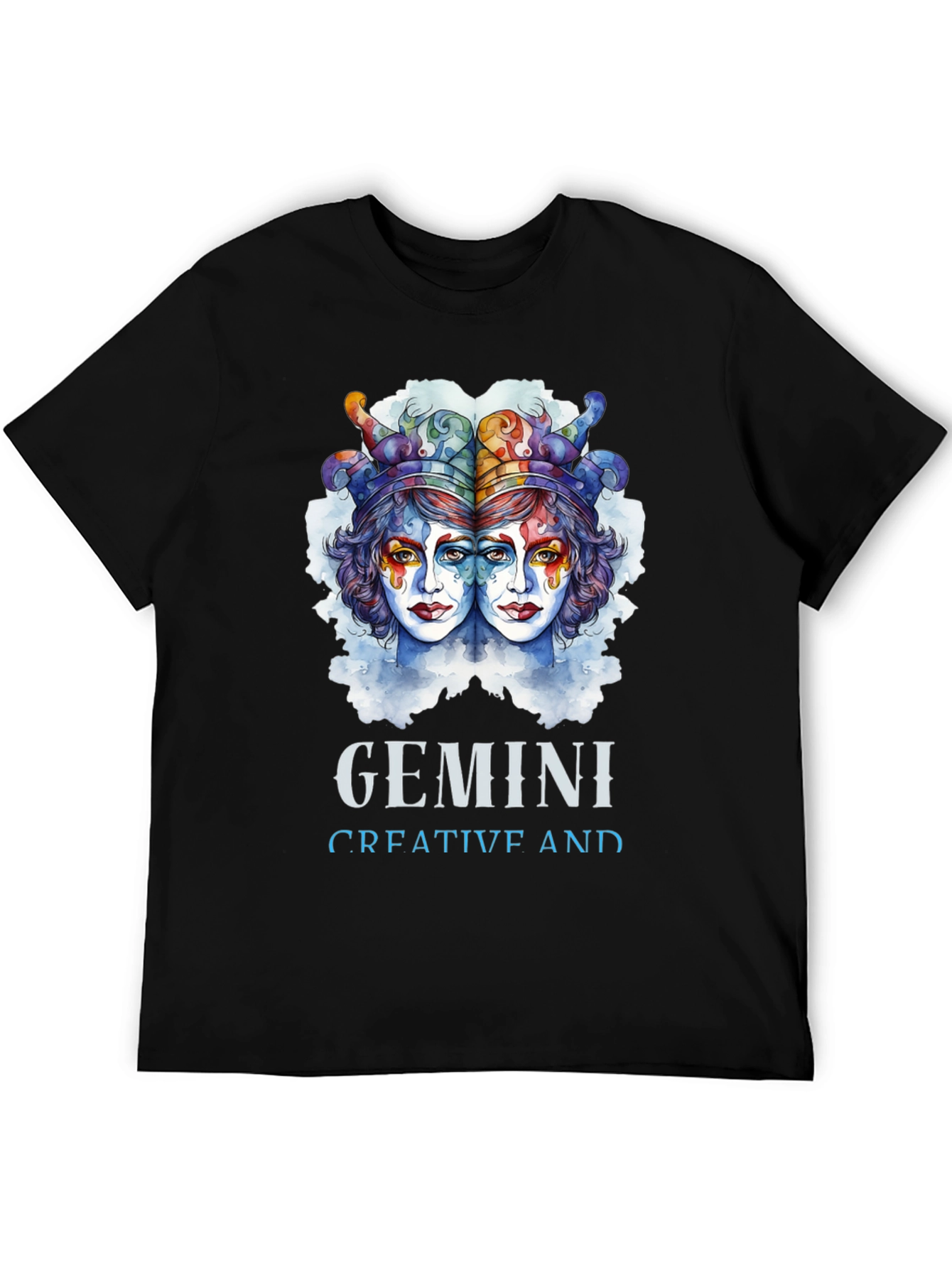 Gemini Creative T-Shirt Zodiac Sign Tee