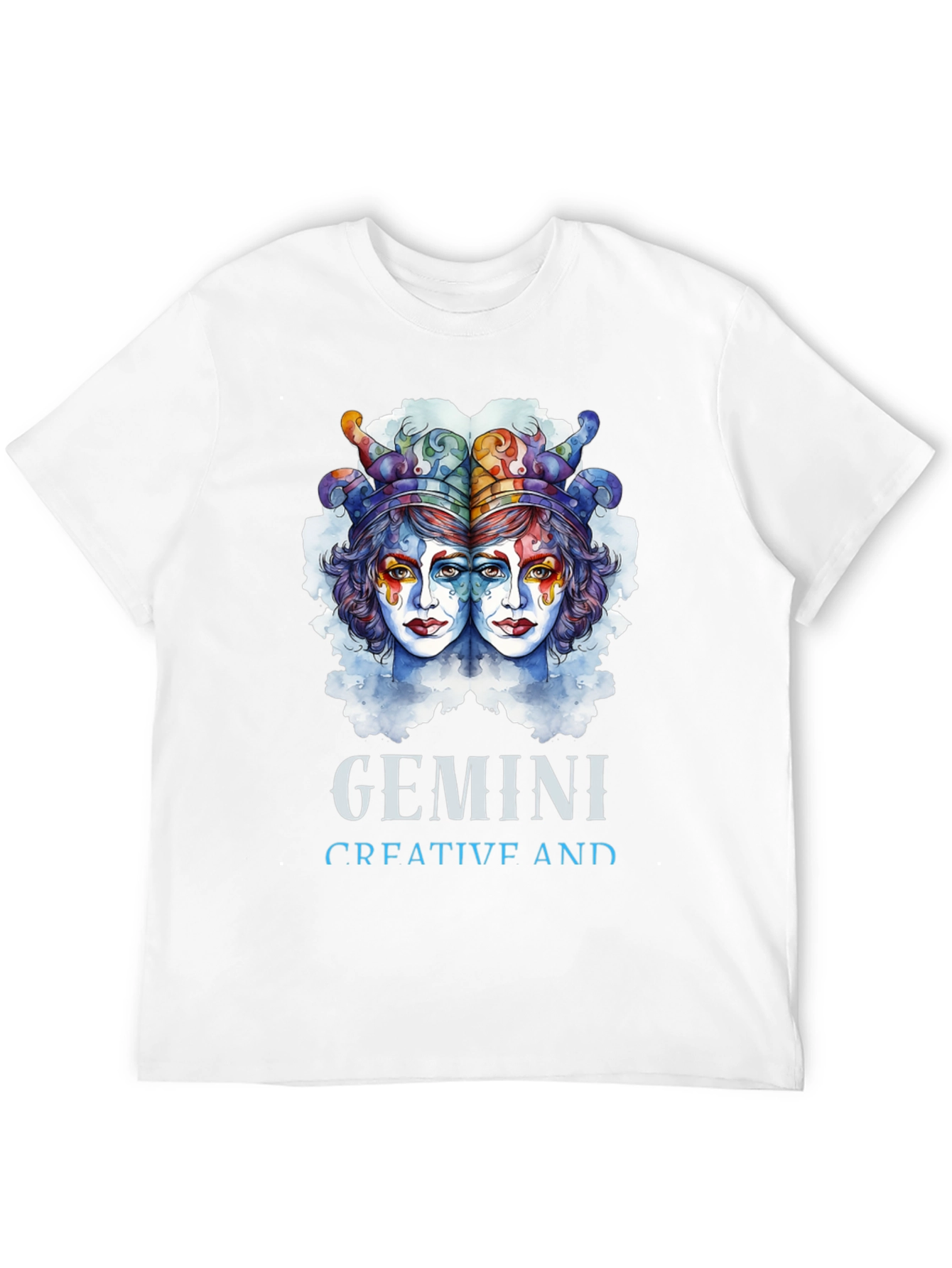 Gemini Creative T-Shirt Zodiac Sign Tee