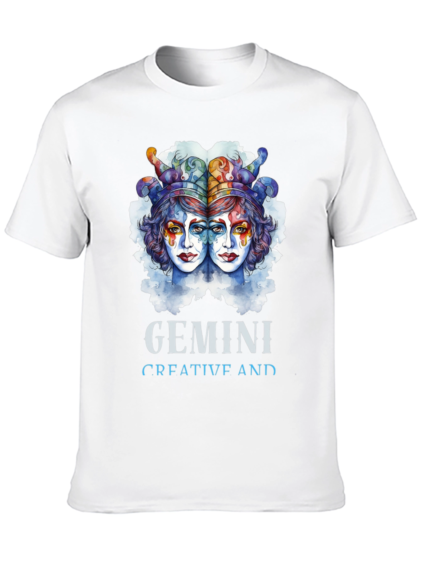 Gemini Creative T-Shirt Zodiac Sign Tee