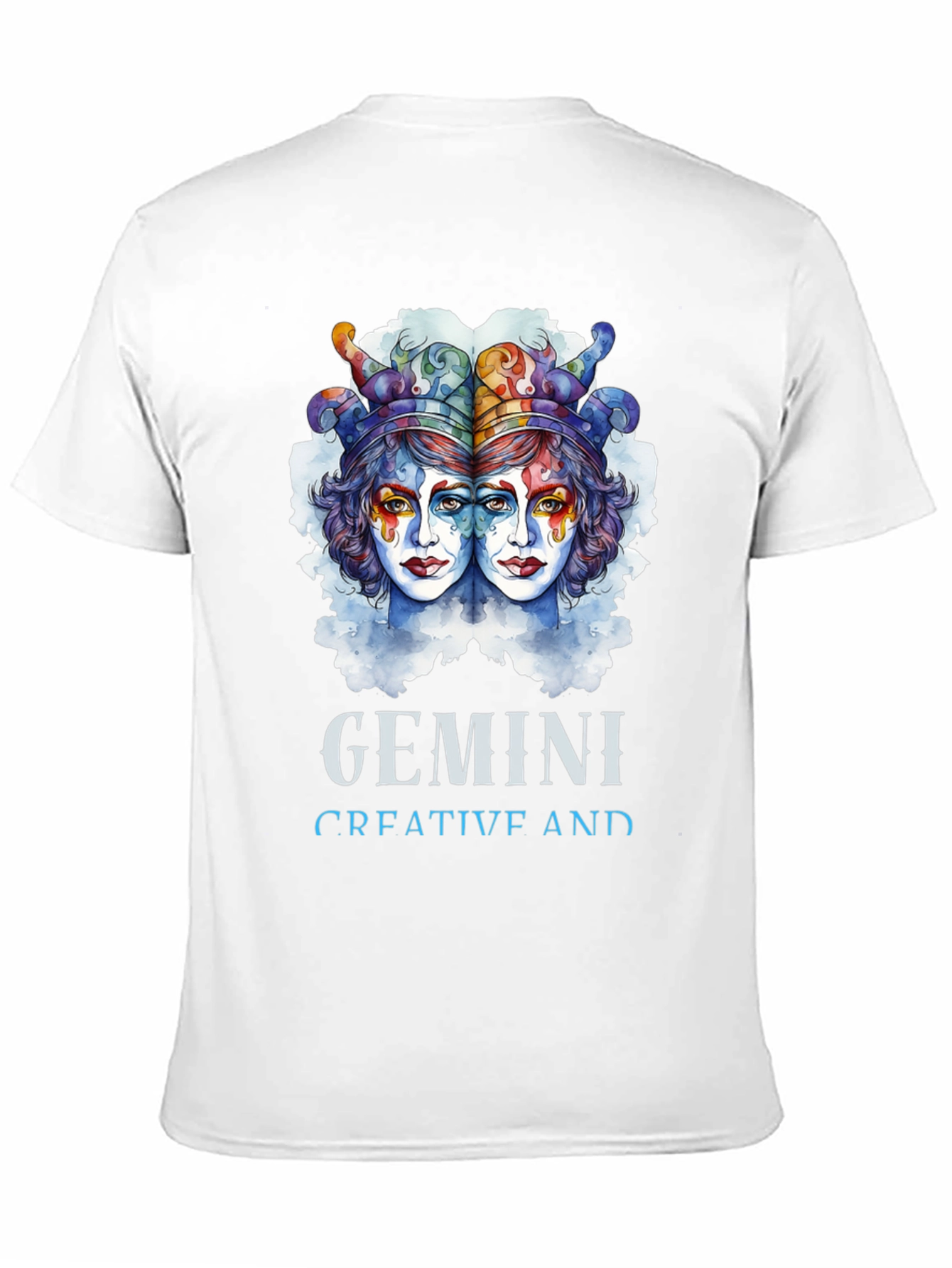 Gemini Creative T-Shirt Zodiac Sign Tee
