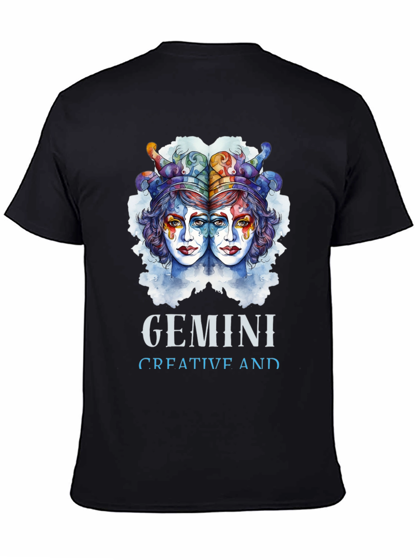 Gemini Creative T-Shirt Zodiac Sign Tee