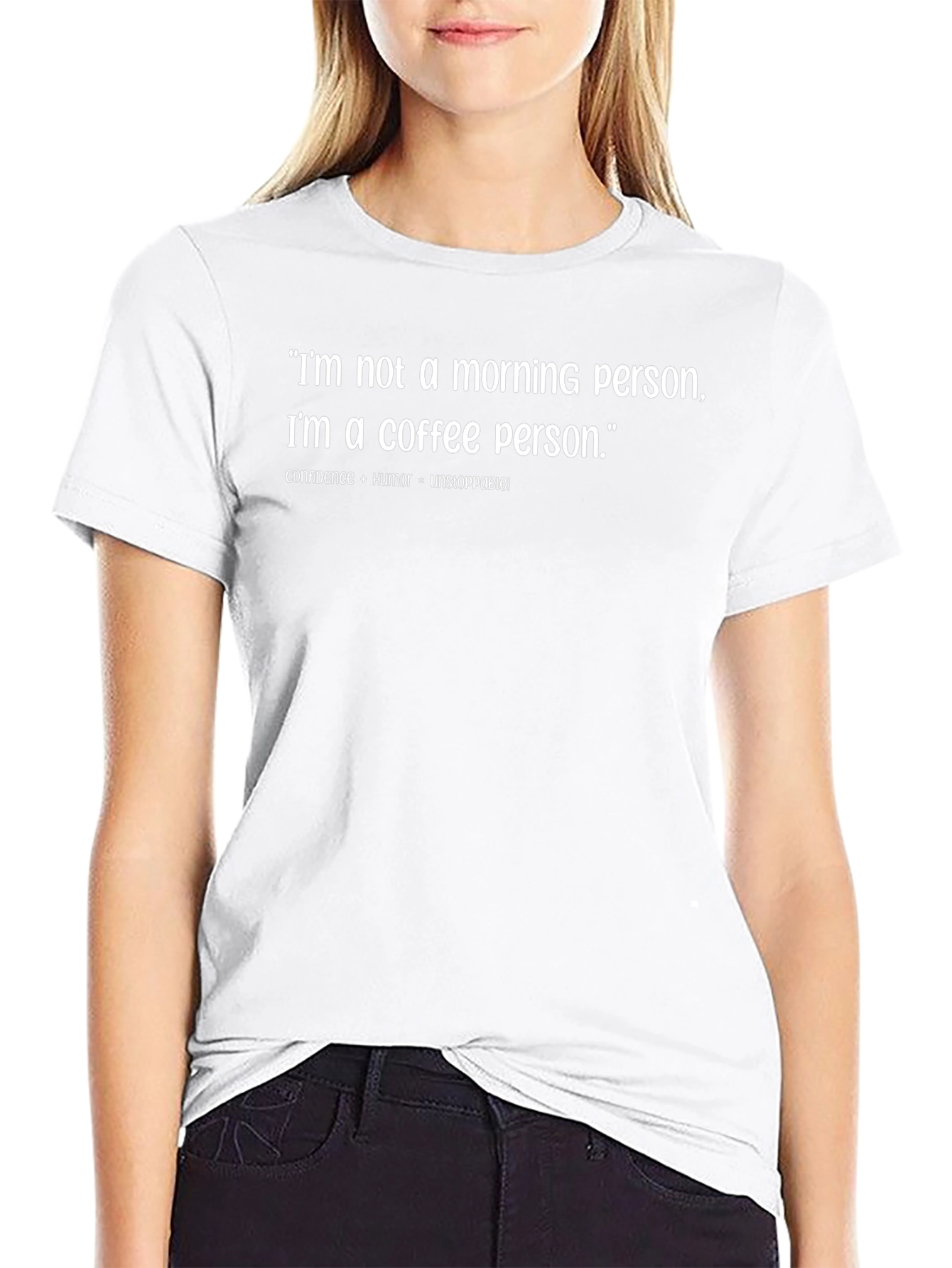 Coffee Person T-Shirt: Not a Morning Person!