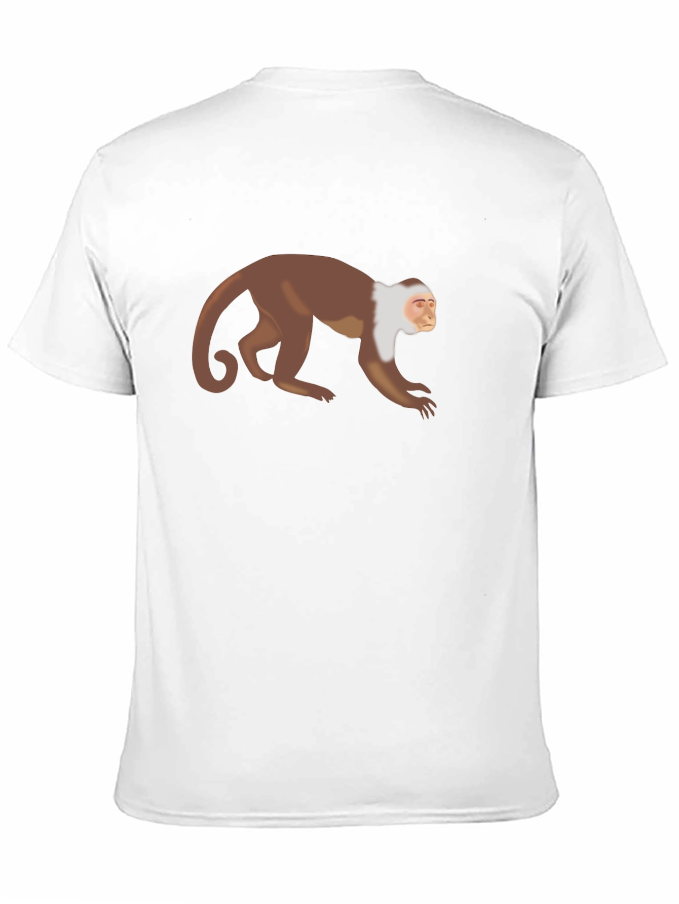 Monkey Graphic T-Shirt - Black Casual Tee