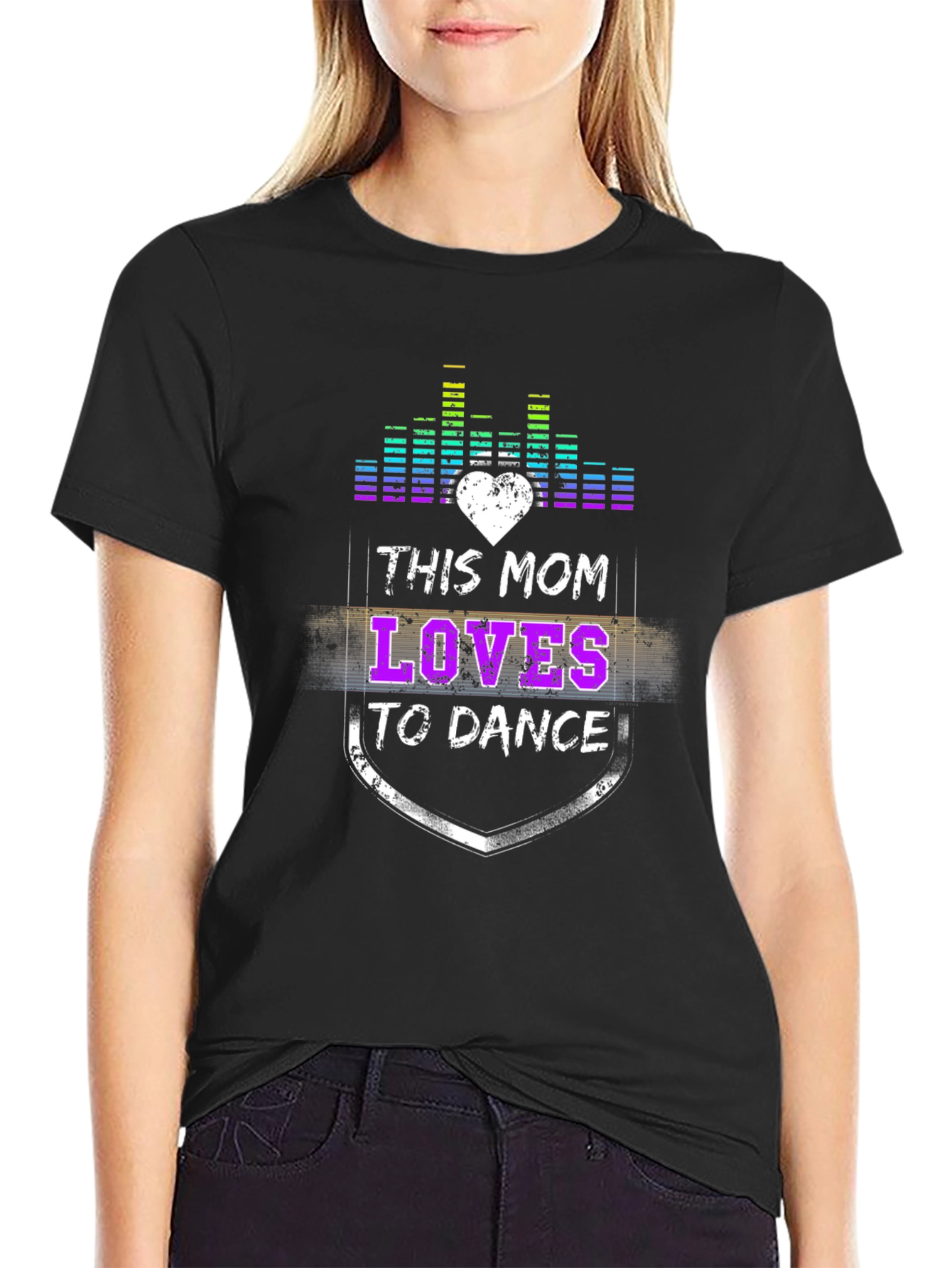 This Mom Loves to Dance Graphic T-Shirt