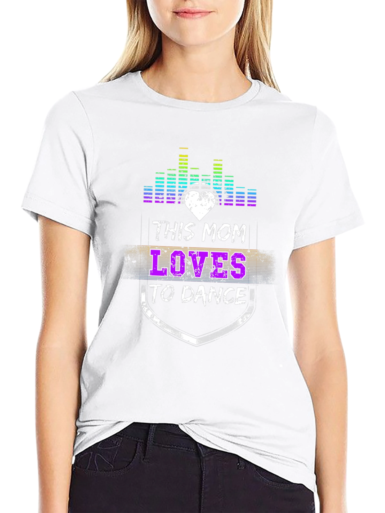 This Mom Loves to Dance Graphic T-Shirt