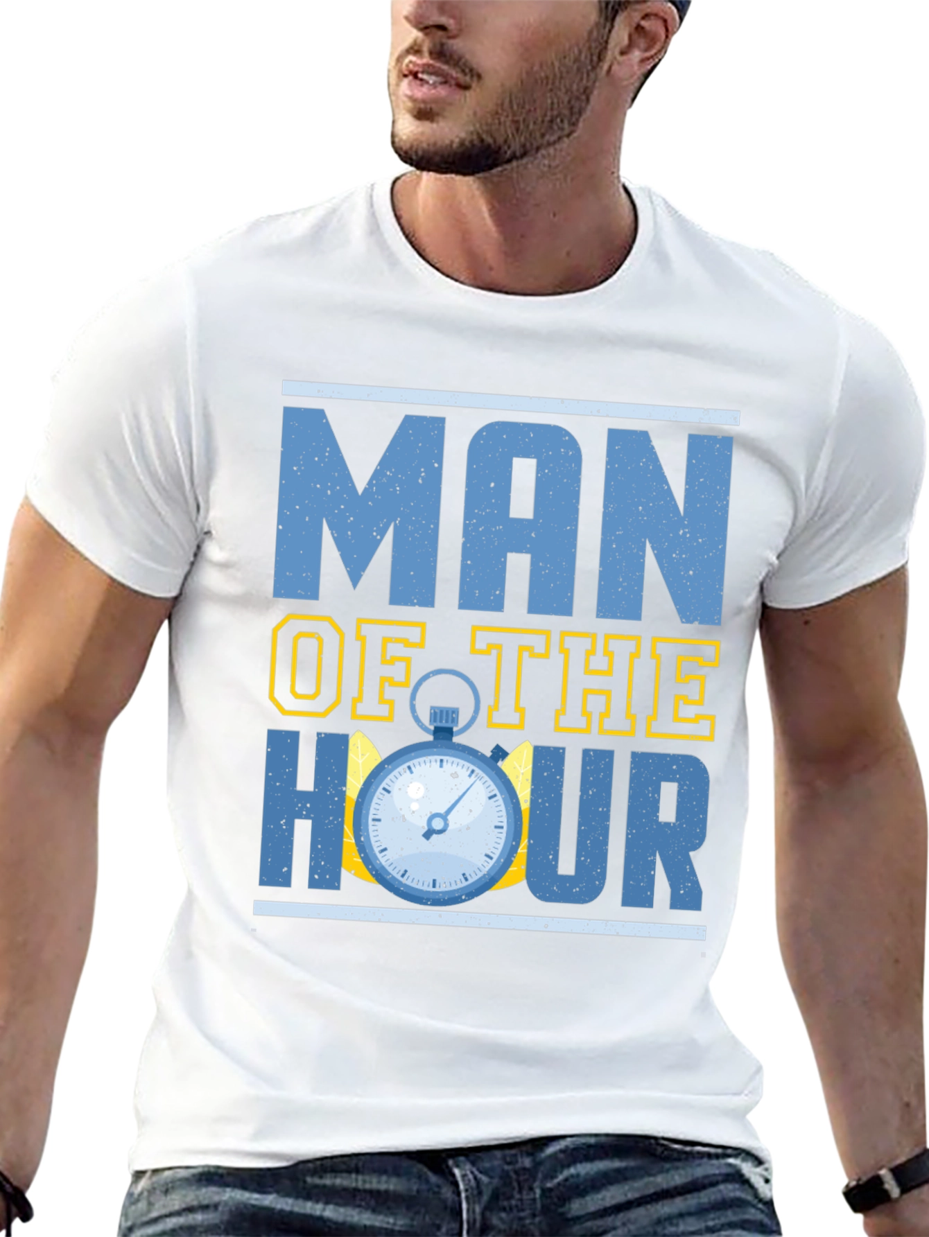 Man of the Hour Graphic T-Shirt