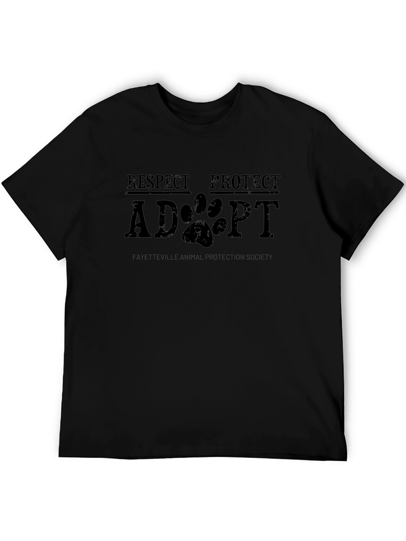 Respect Protect Adopt Animal Rescue T-Shirt