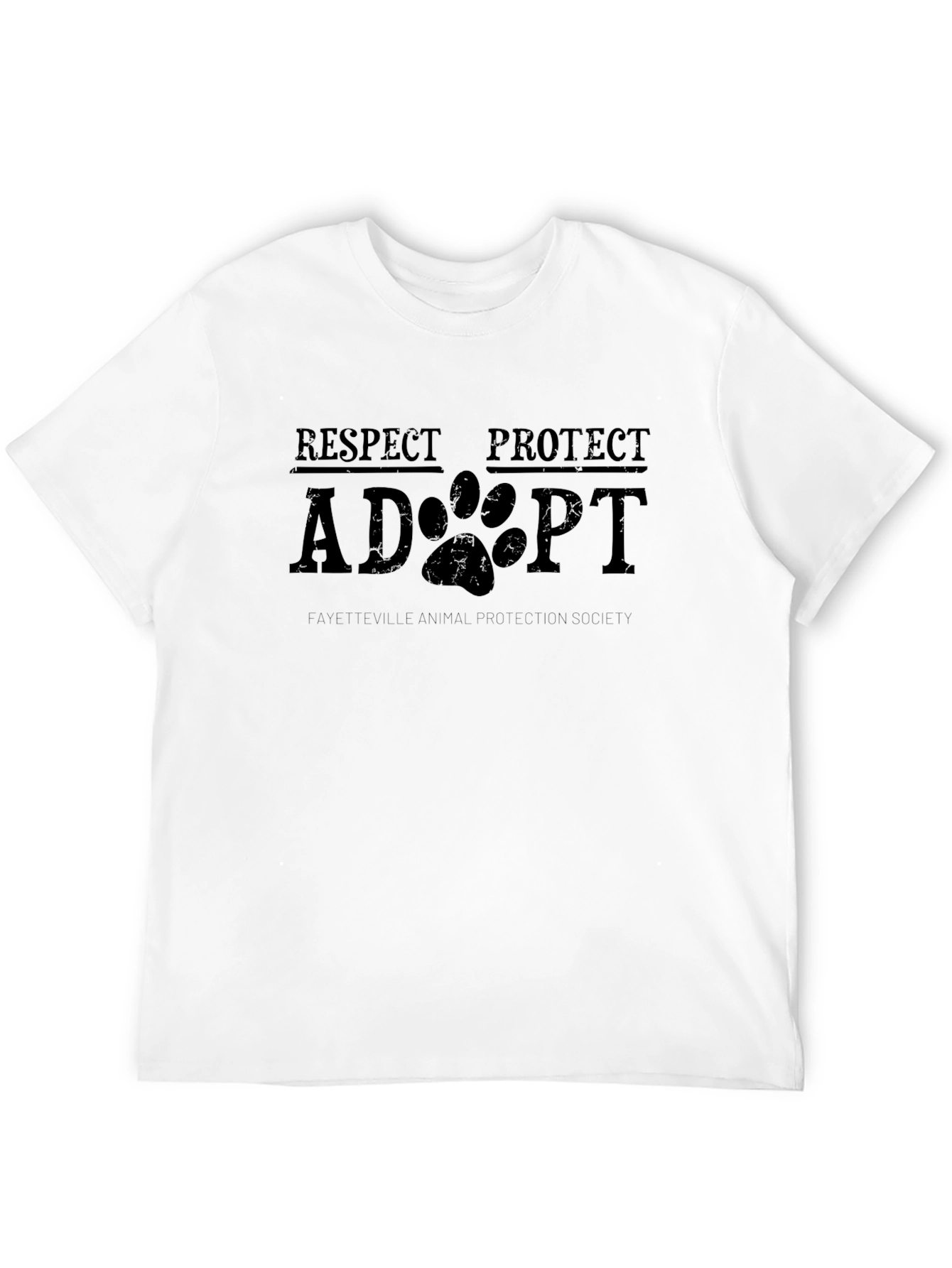 Respect Protect Adopt Animal Rescue T-Shirt