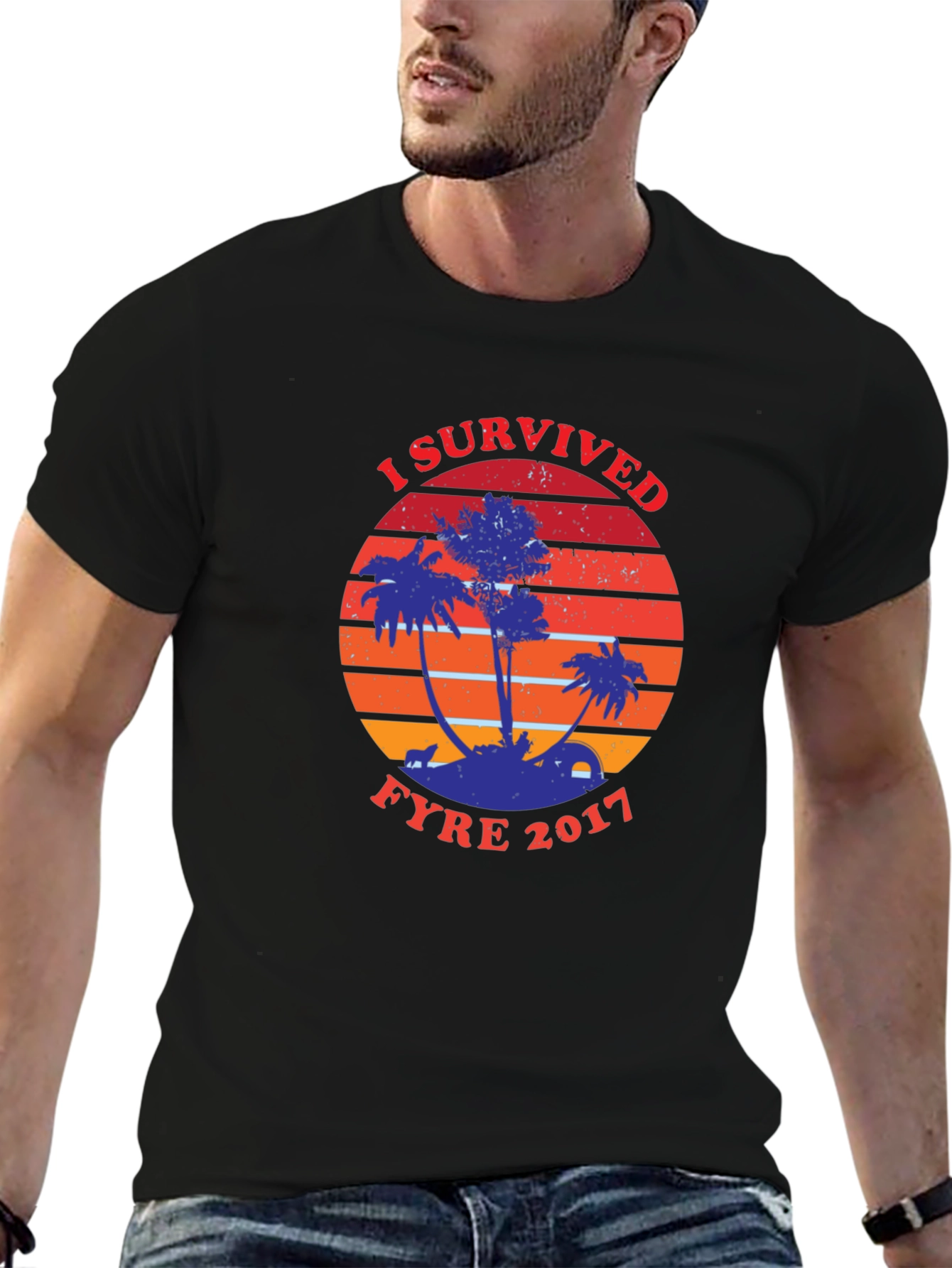 I Survived Fyre 2017 Graphic Tee