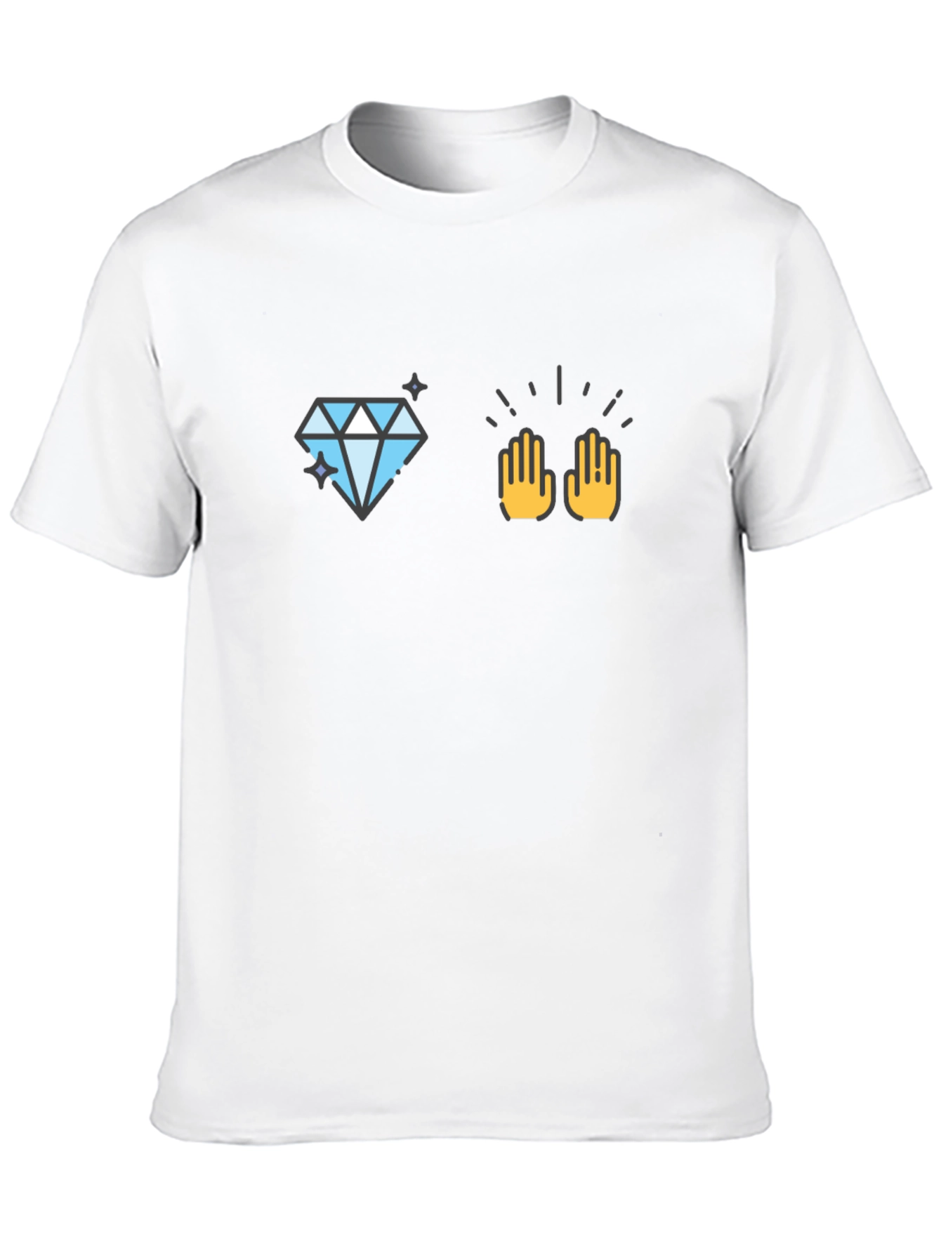 Diamond Hands Black T-Shirt - Premium Graphic Tee