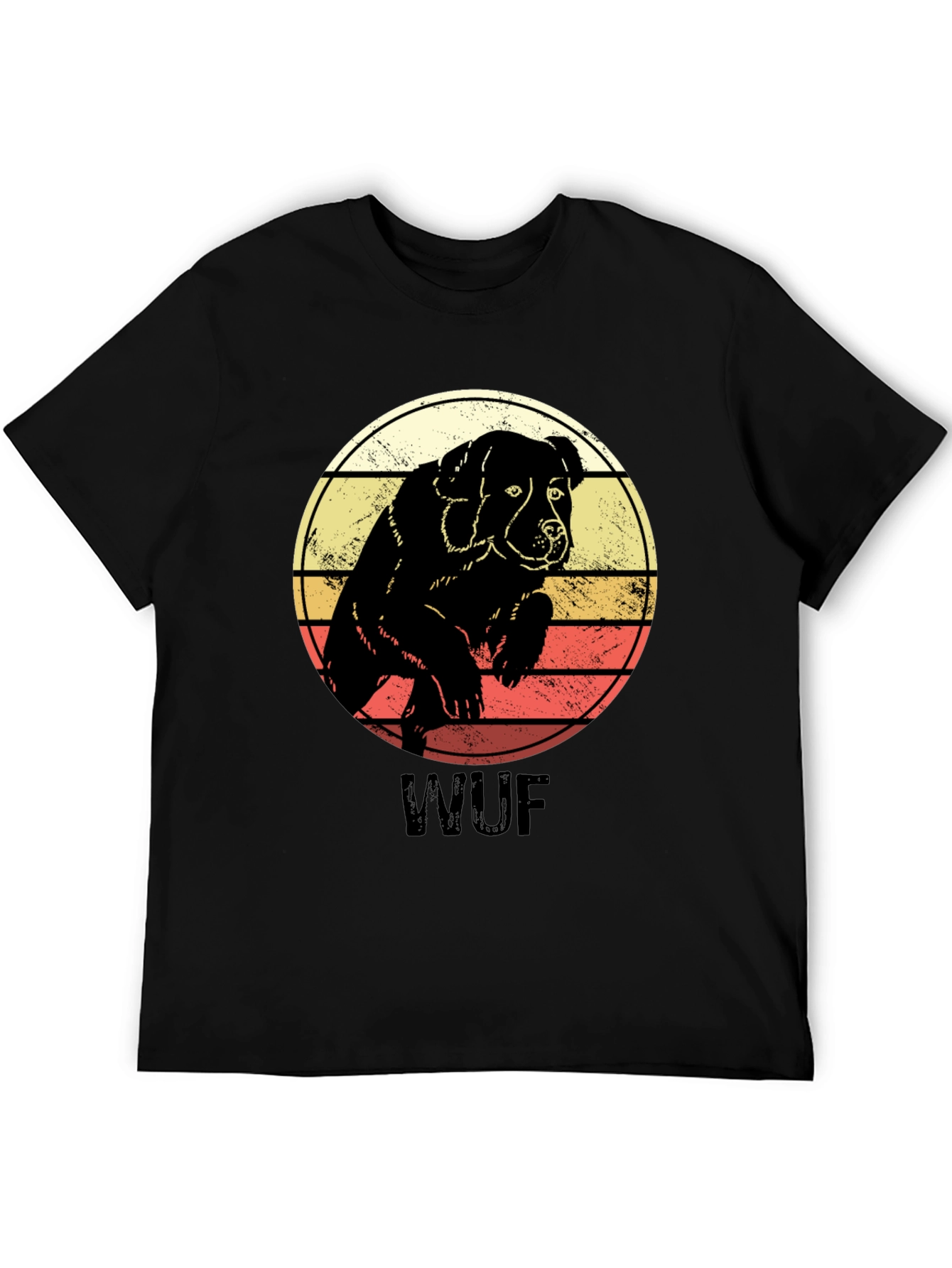 Retro Dog T-Shirt - WUF Graphic Tee