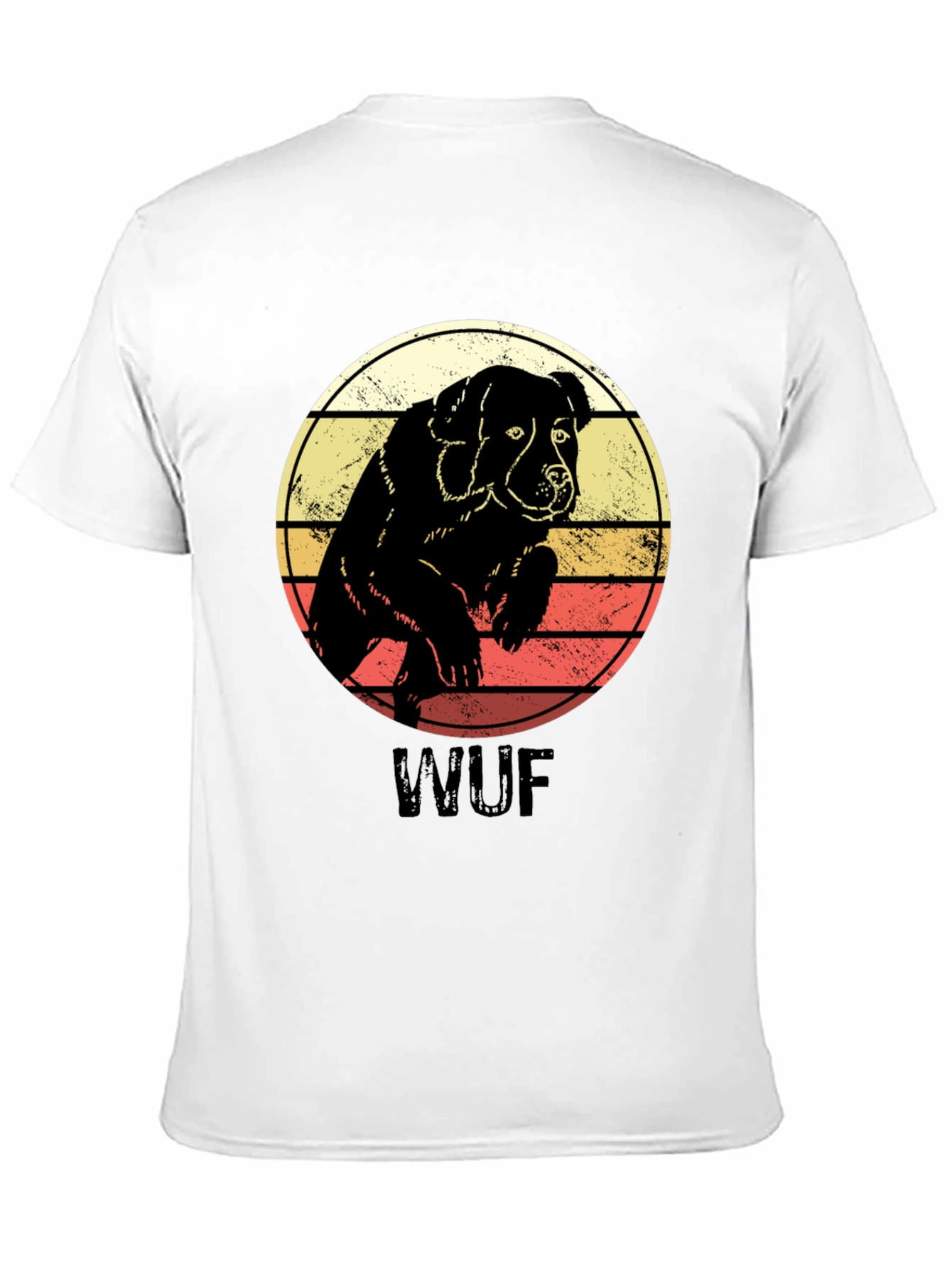 Retro Dog T-Shirt - WUF Graphic Tee