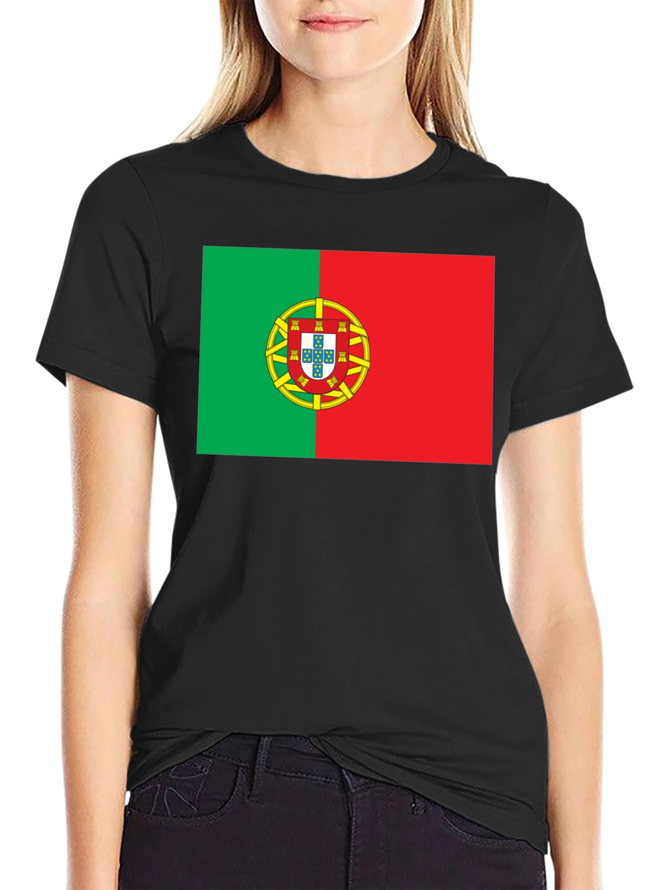 Portugal Flag Graphic T-Shirt