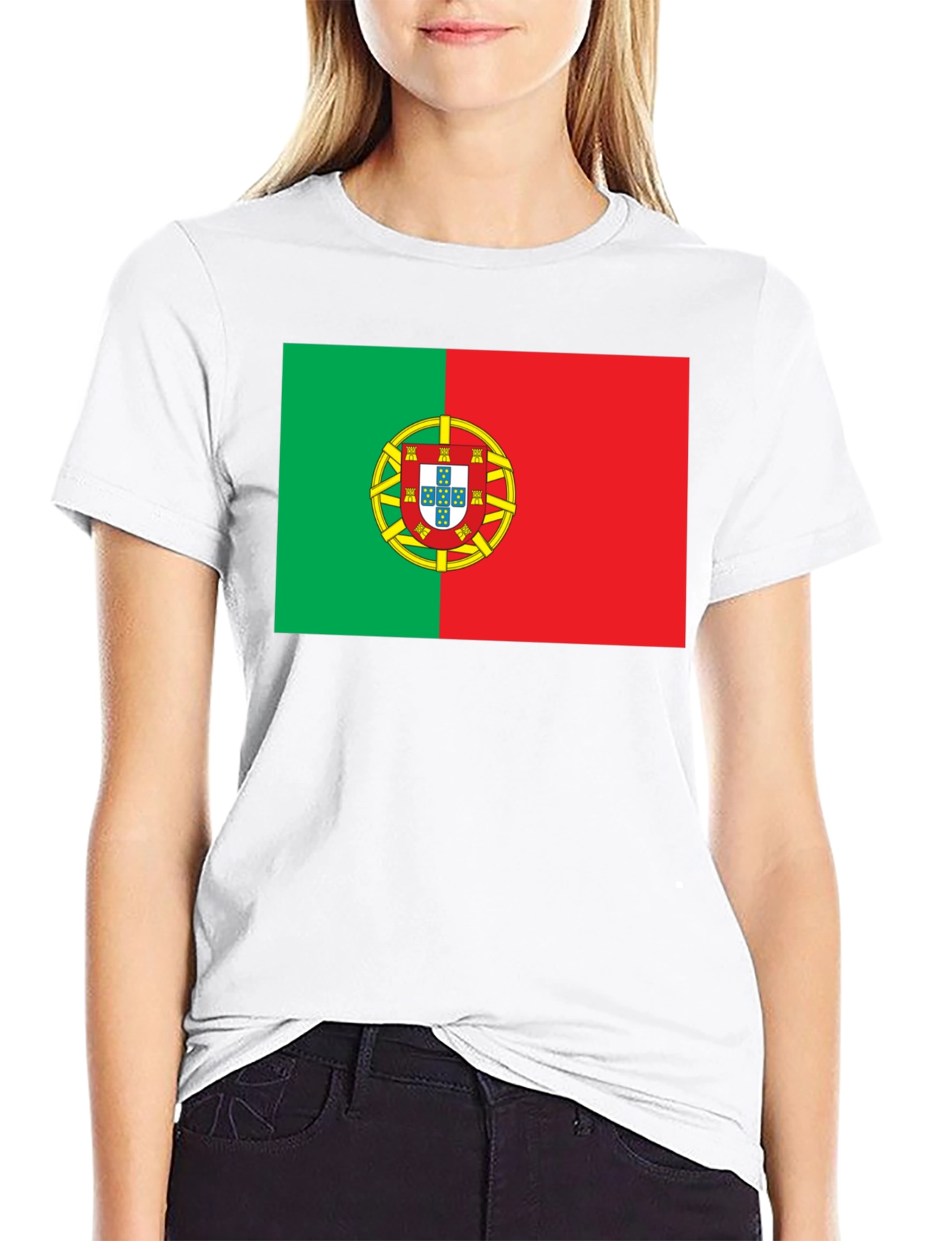 Portugal Flag Graphic T-Shirt