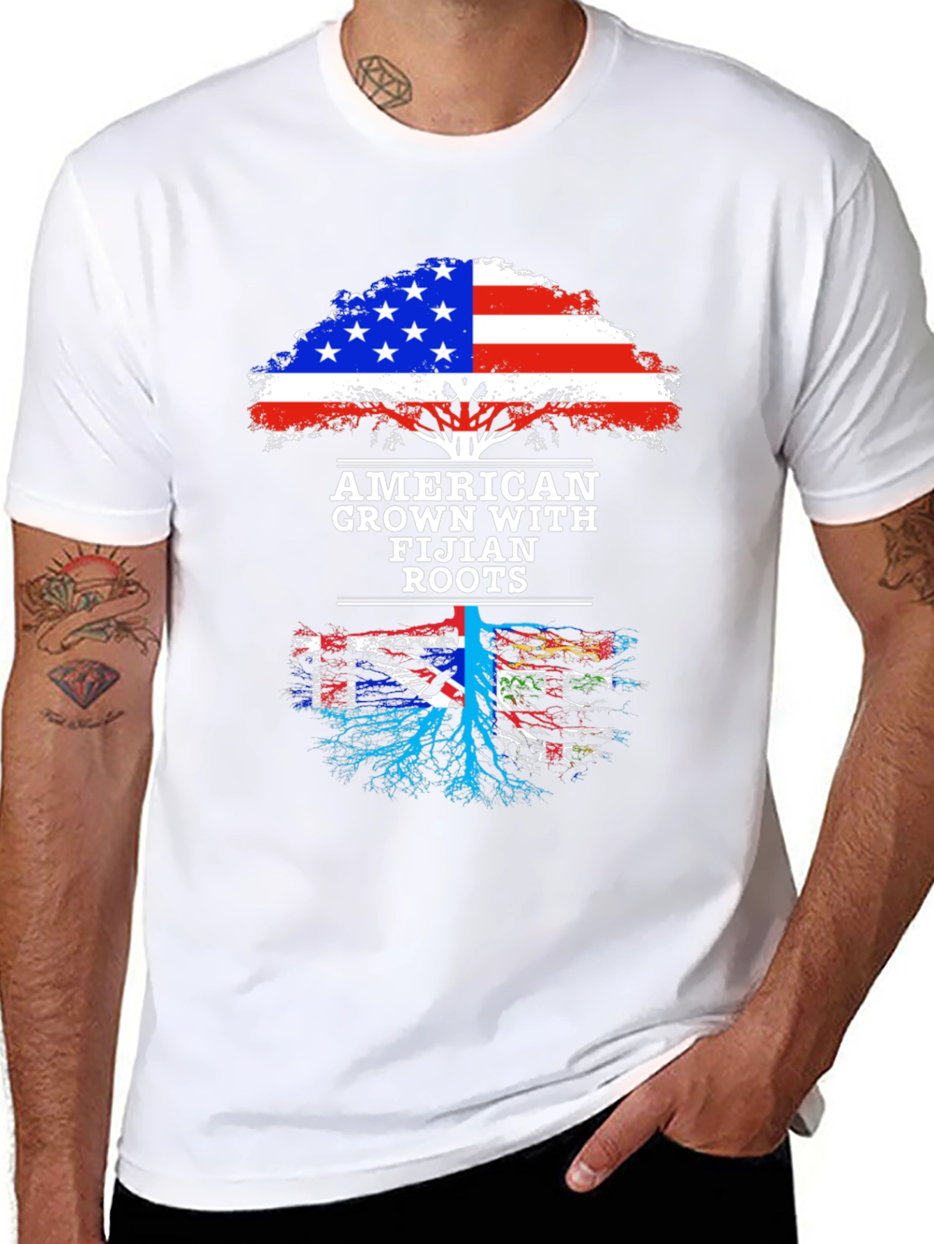 American Fijian Roots T-Shirt