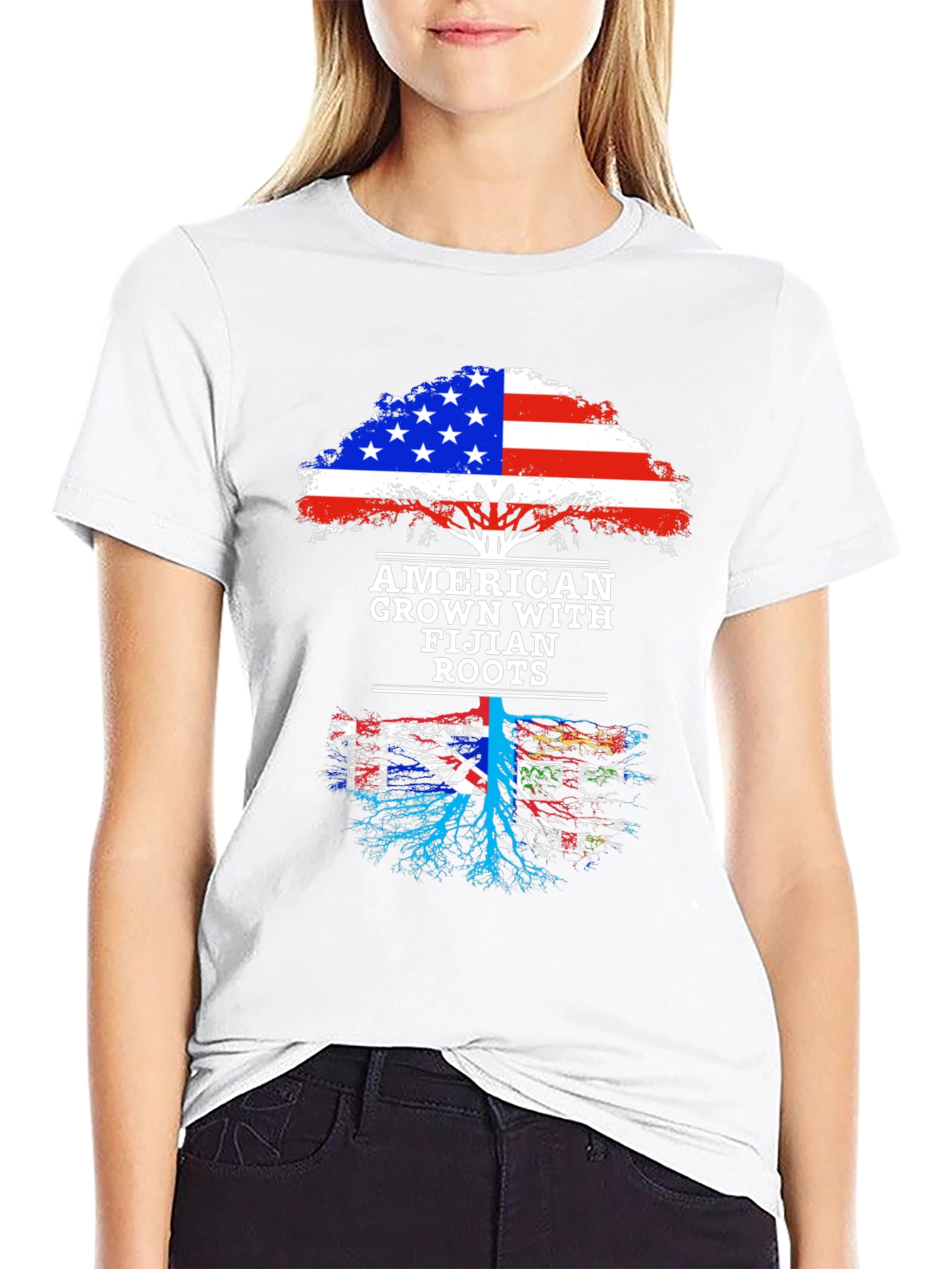 American Fijian Roots T-Shirt