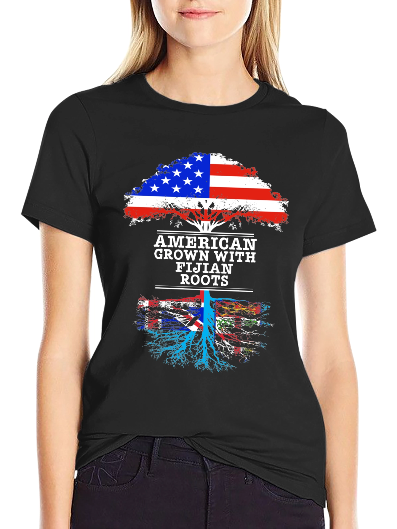 American Fijian Roots T-Shirt