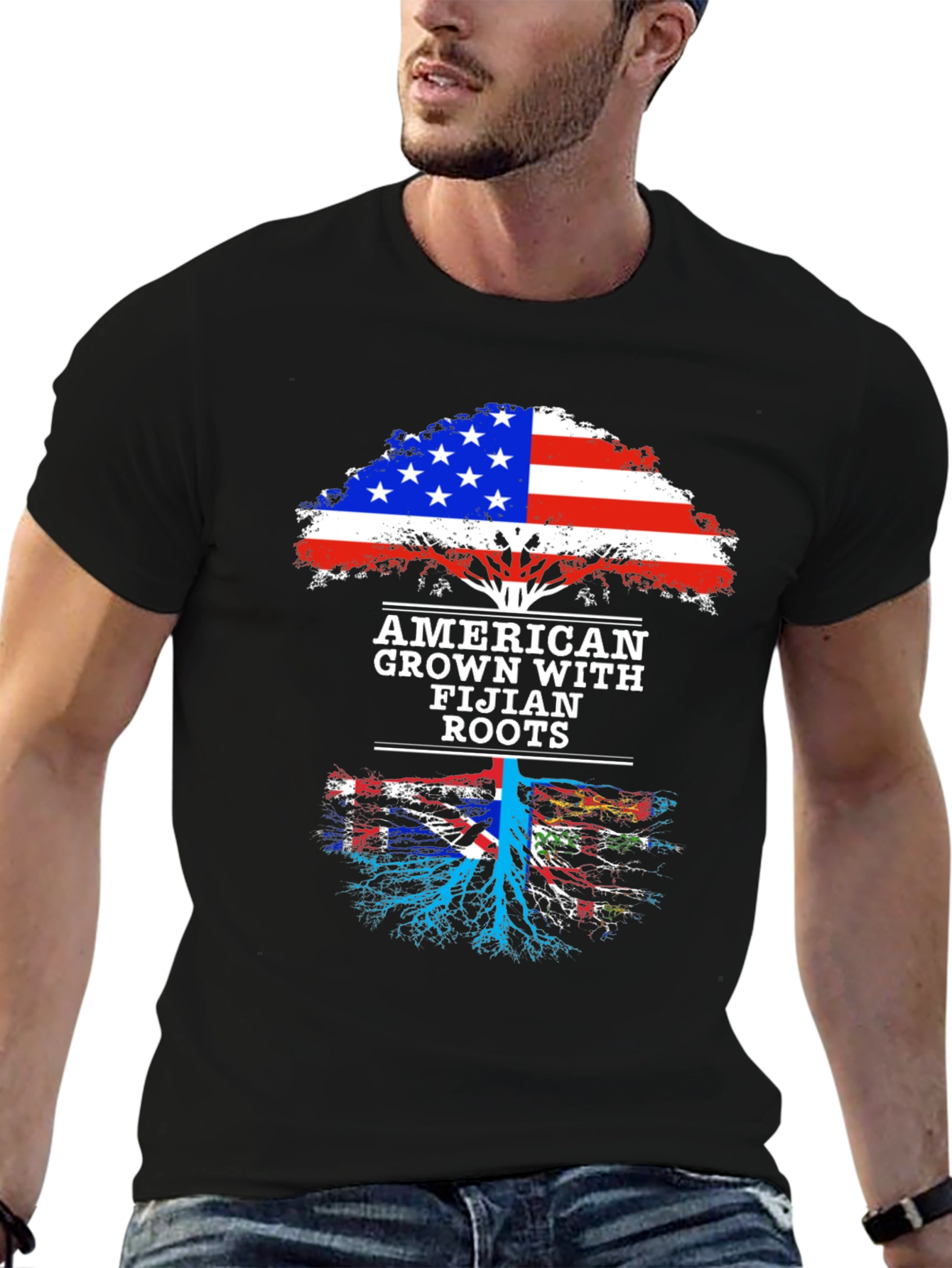 American Fijian Roots T-Shirt