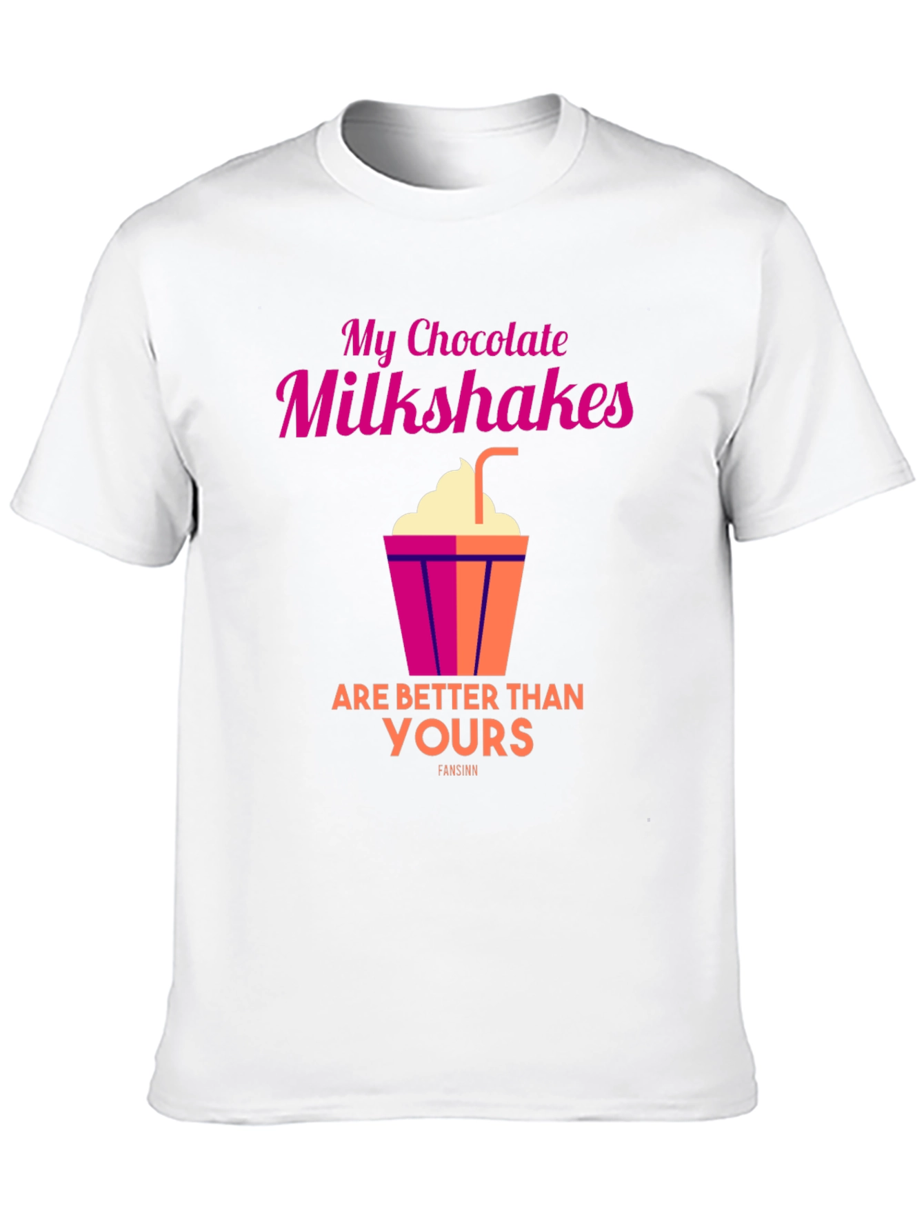 Chocolate Milkshake Graphic T-Shirt