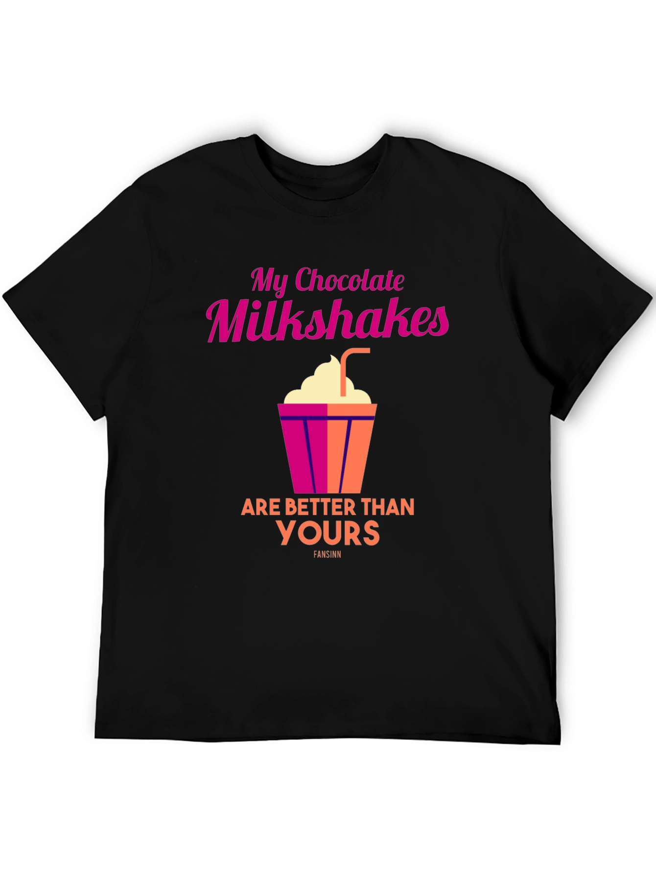 Chocolate Milkshake Graphic T-Shirt