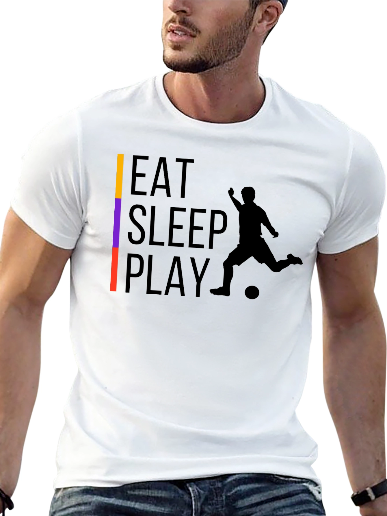 Eat Sleep Play Soccer T-Shirt