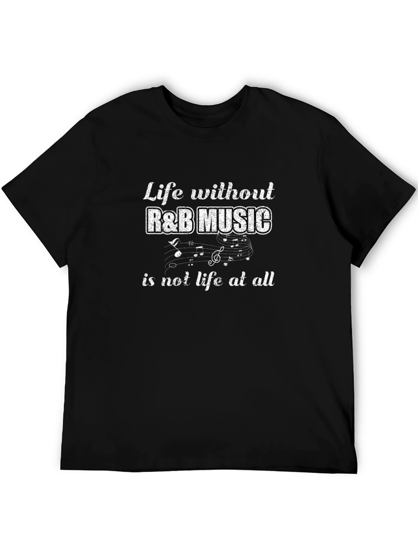 Life Without R&B Music Tee
