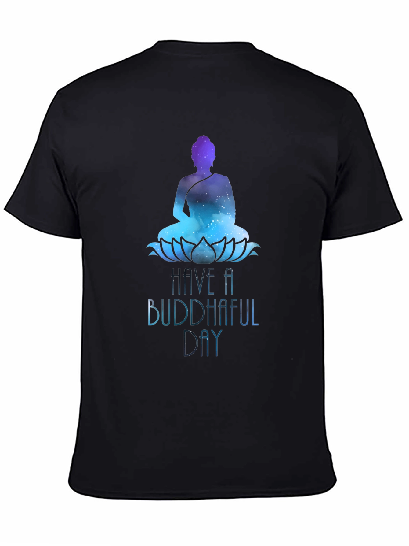 Buddhaful Day Graphic Tee - Meditative Style