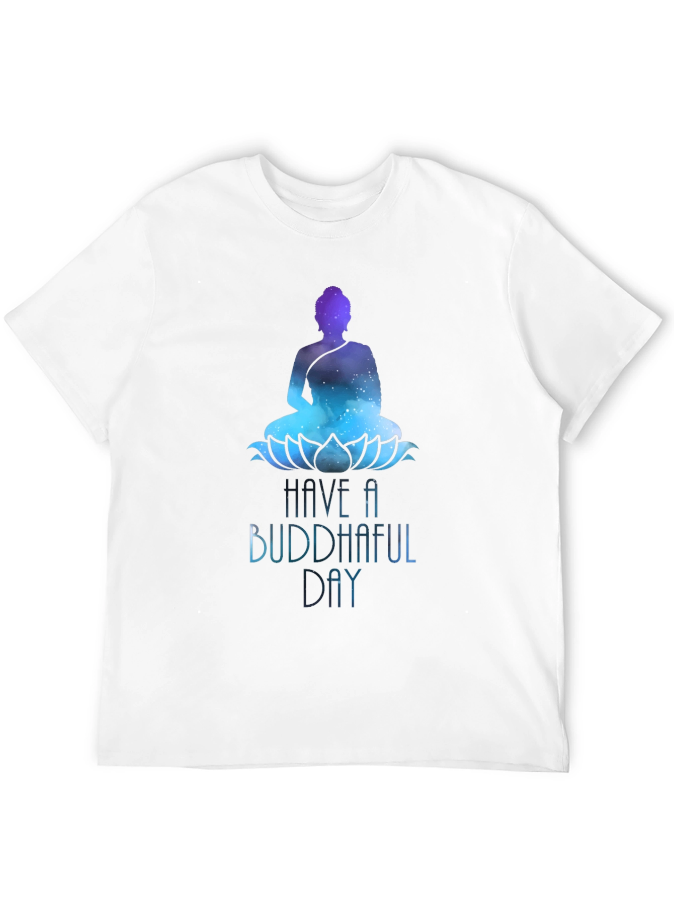 Buddhaful Day Graphic Tee - Meditative Style