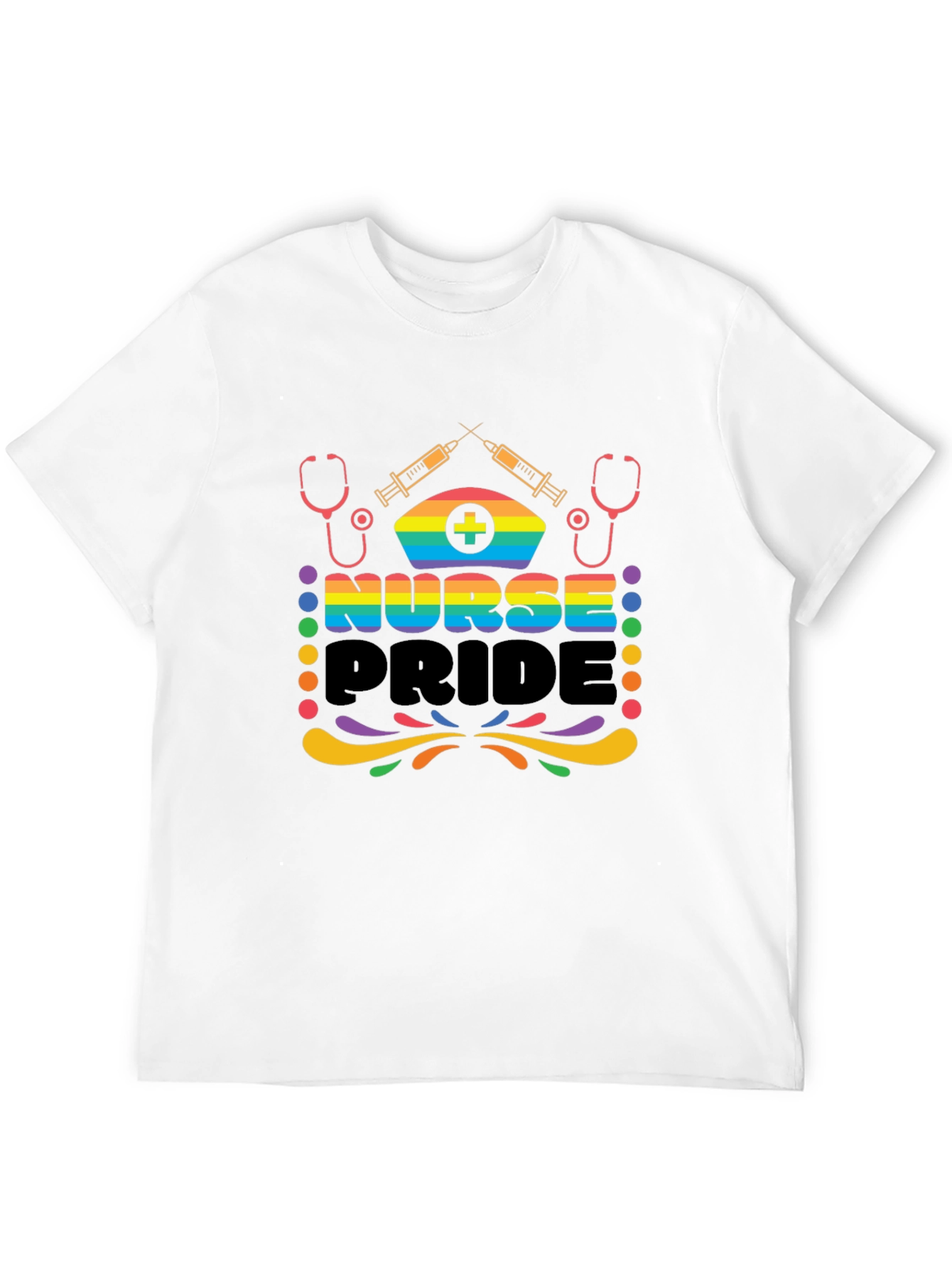 Nurse Pride T-Shirt - LGBTQ+ Pride Month
