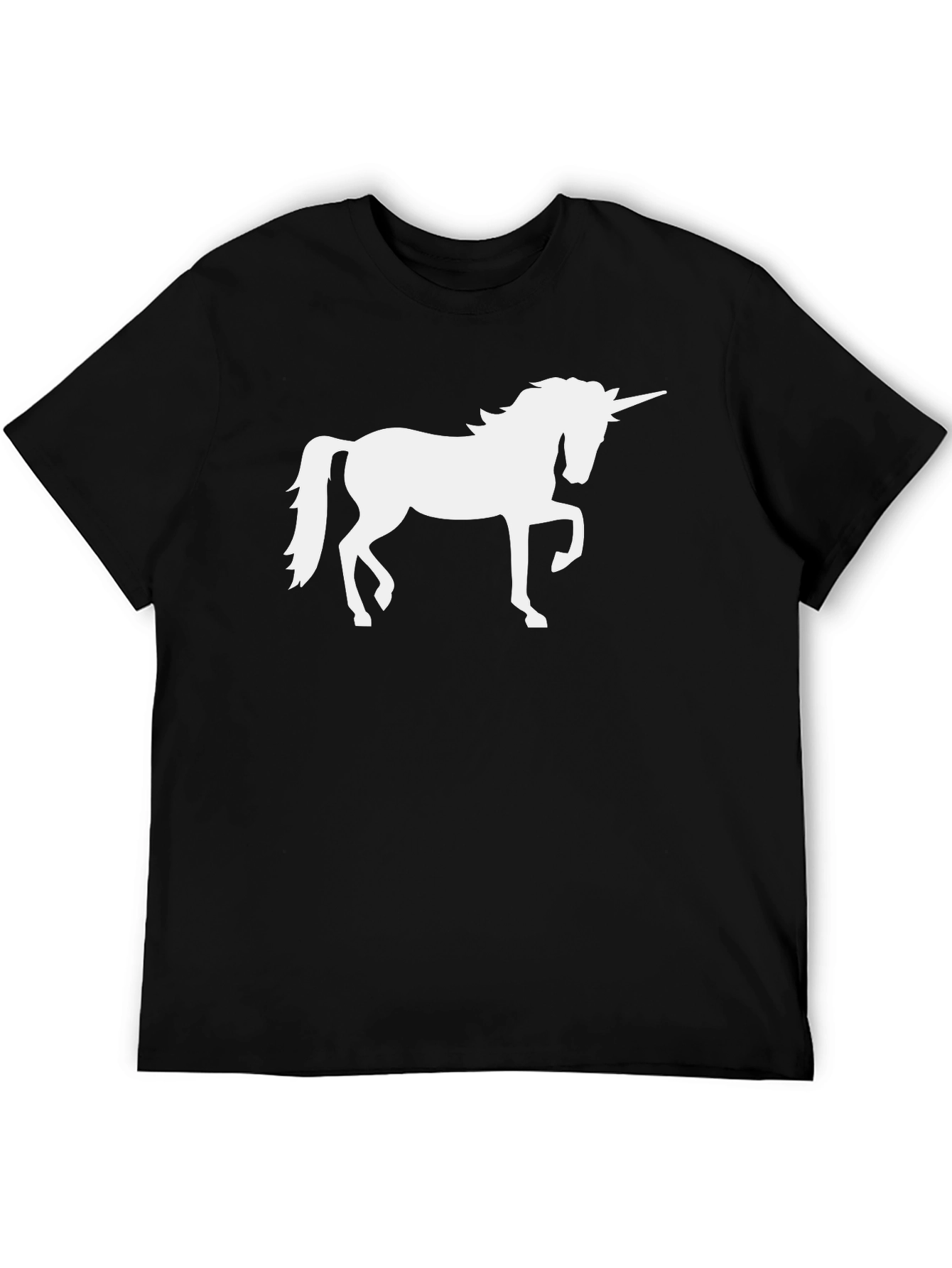 Unicorn Graphic Tee - Black