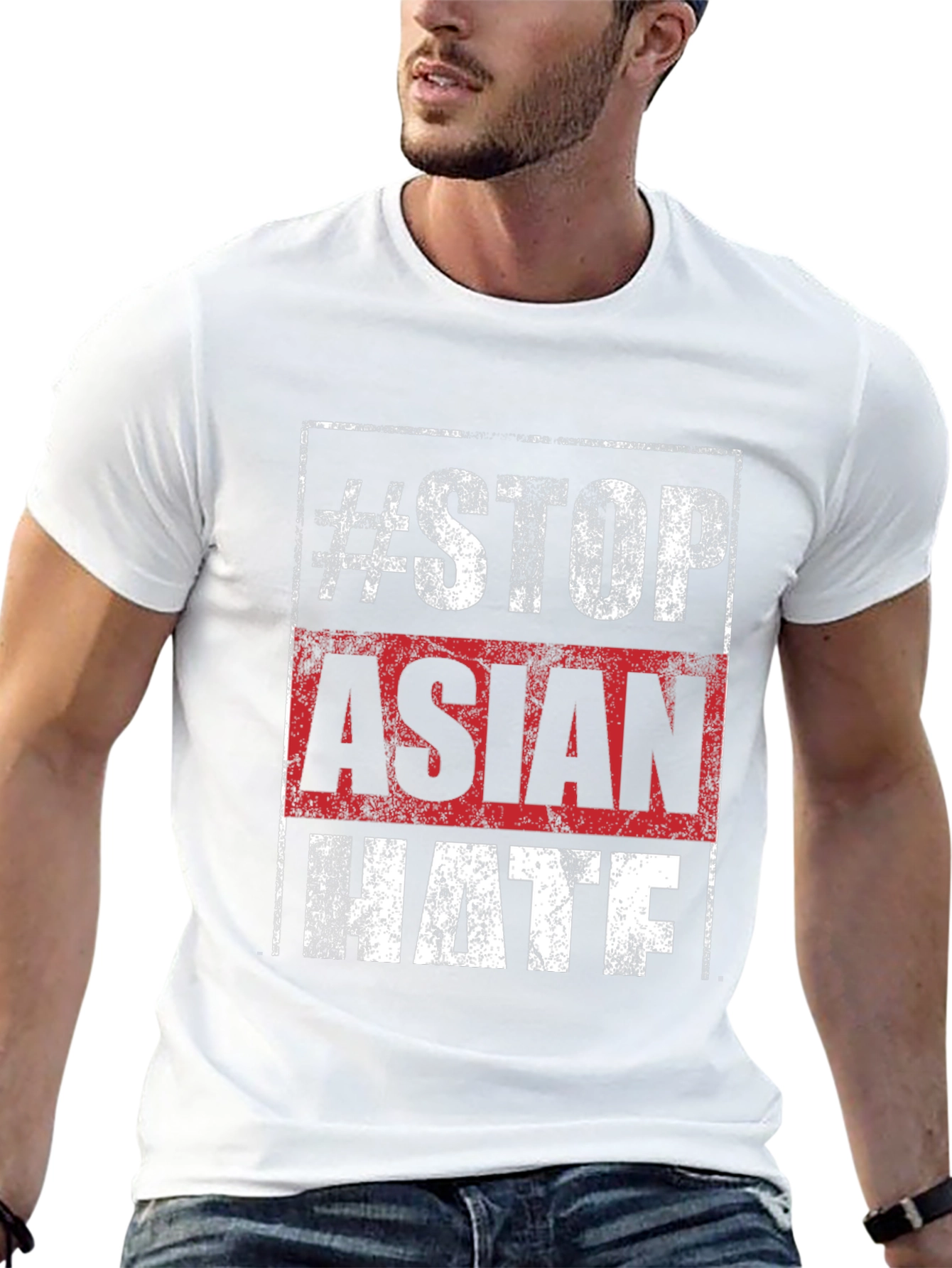 Stop Asian Hate Graphic T-Shirt