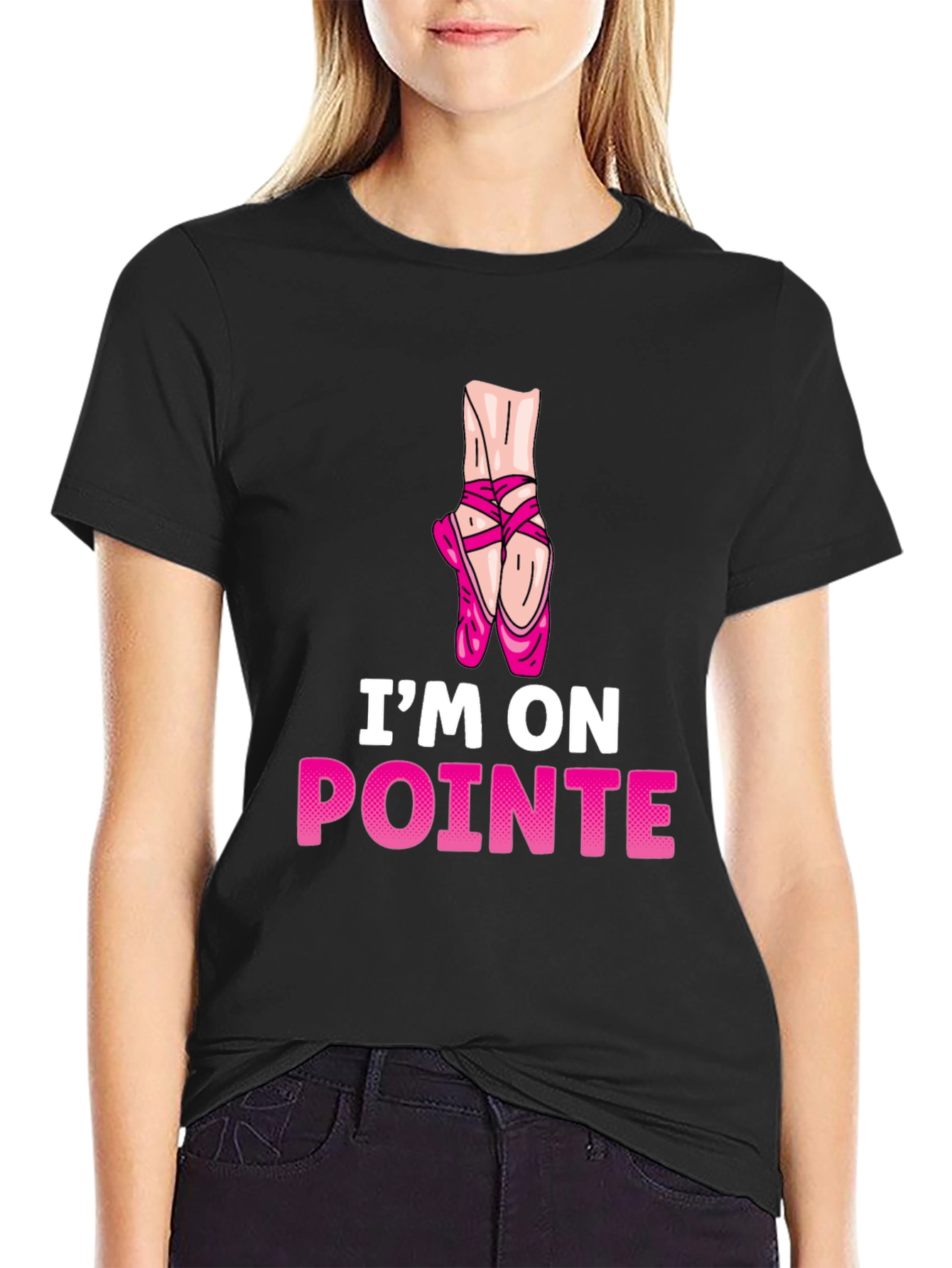 Im On Pointe T-Shirt - Ballet Dance Tee