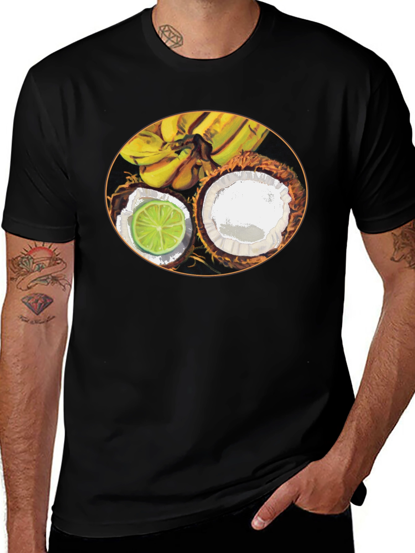 Tropical Fruit Graphic Tee
