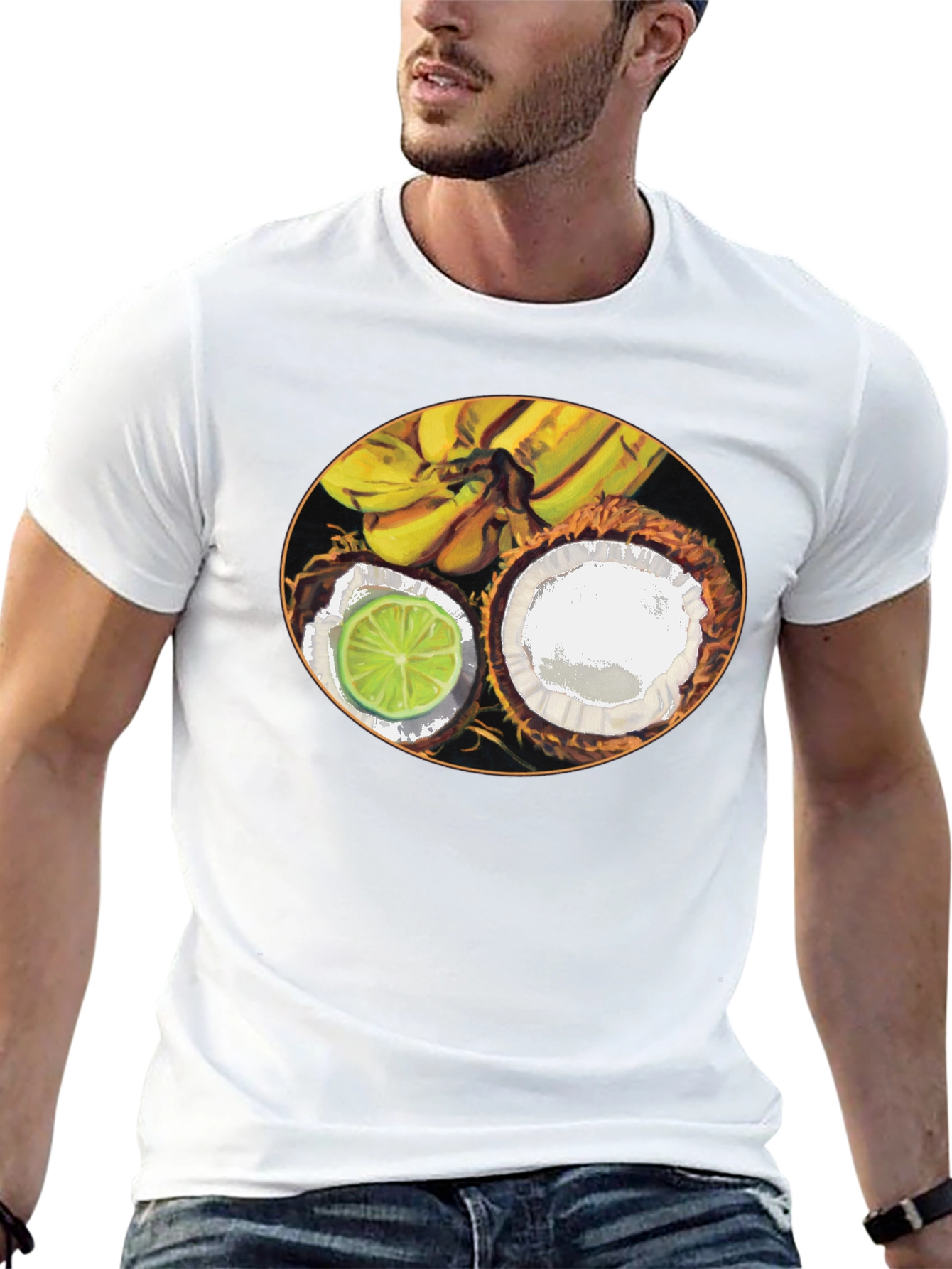 Tropical Fruit Graphic Tee