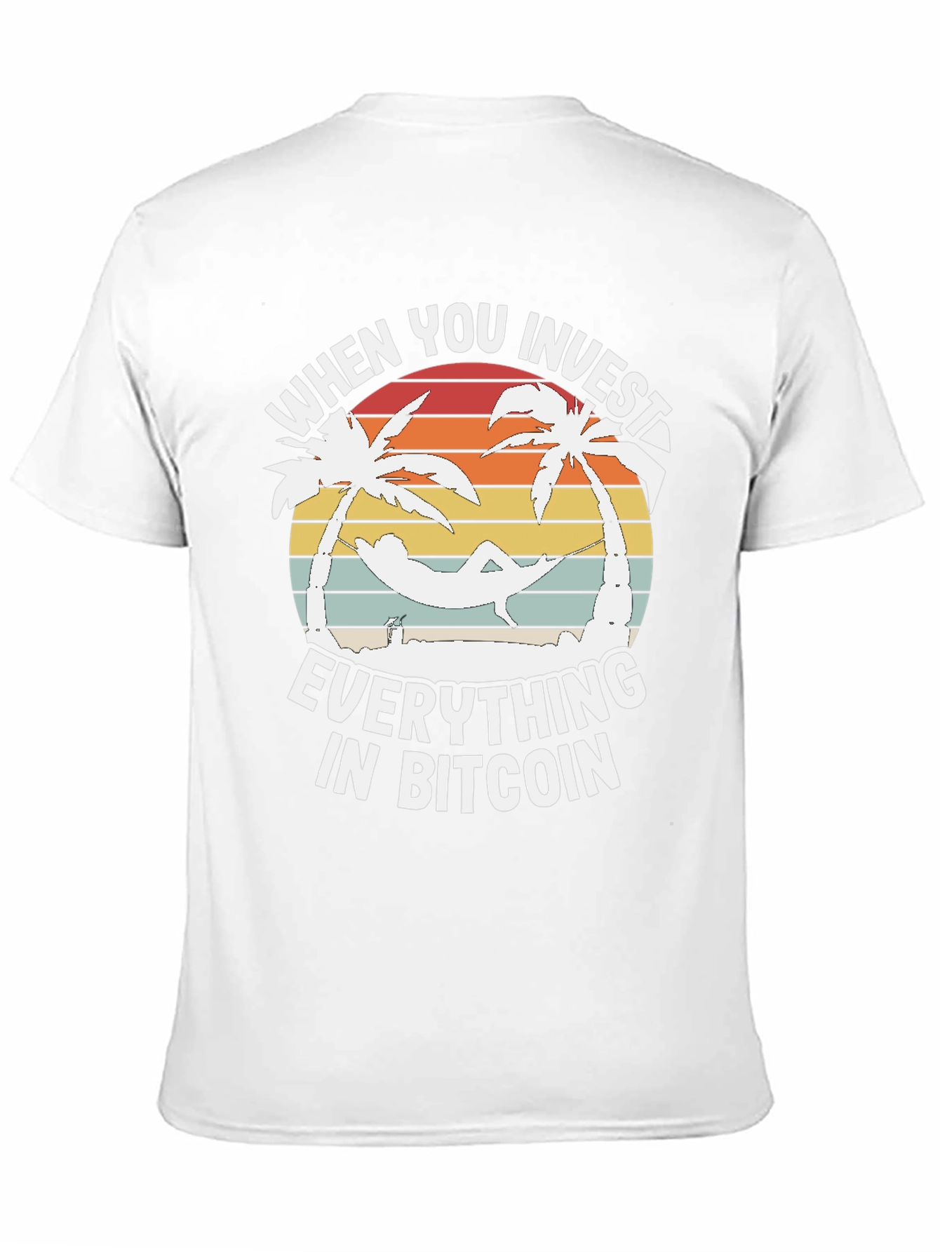 Bitcoin Investor Paradise Graphic T-Shirt