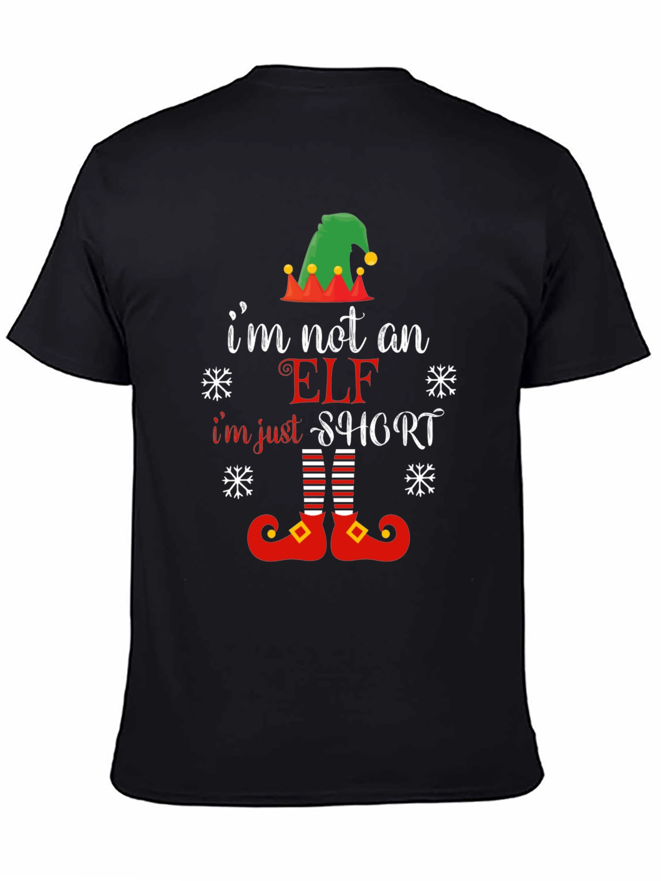 Im Not An Elf Im Just Short T-Shirt