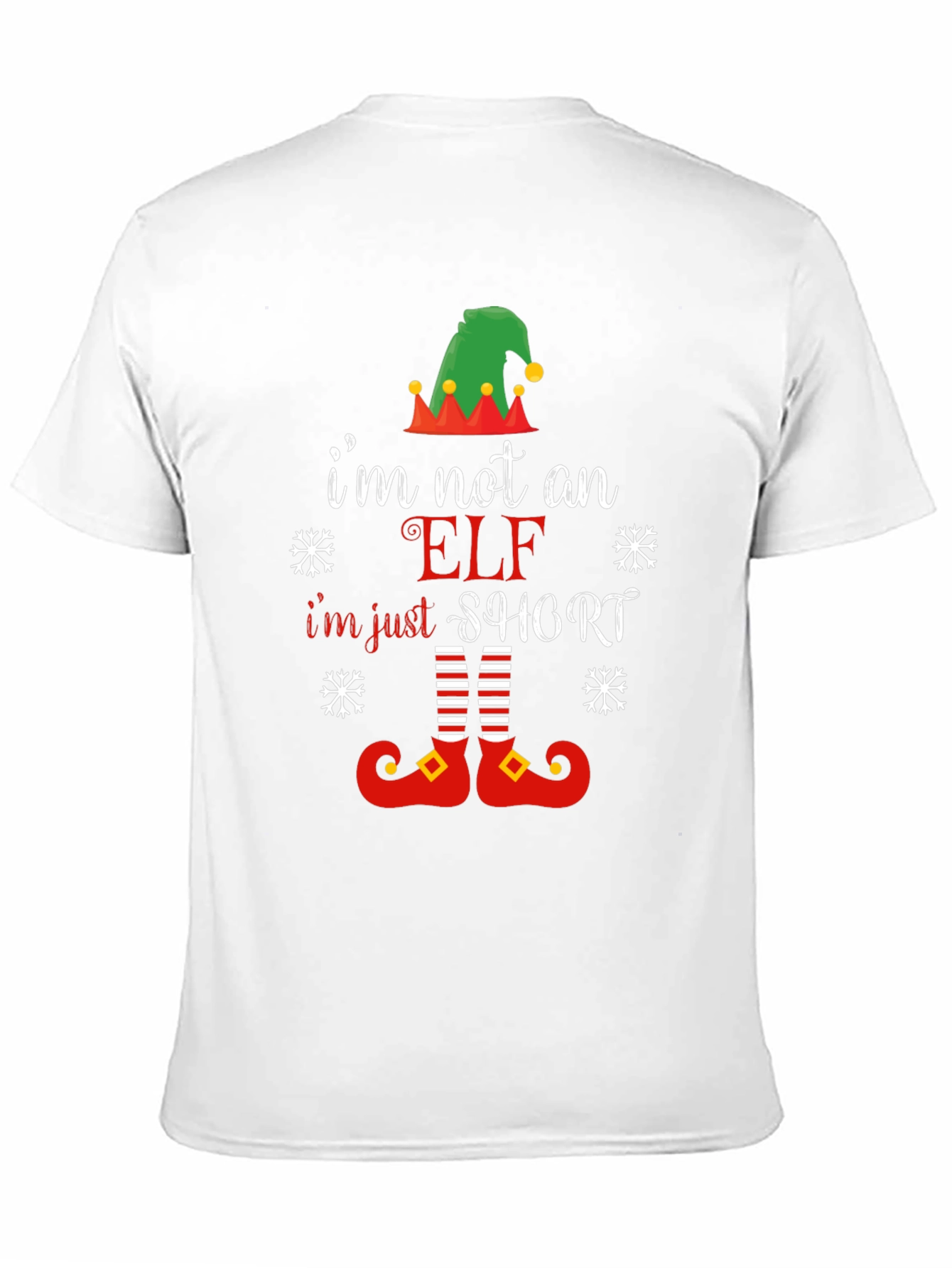 Im Not An Elf Im Just Short T-Shirt
